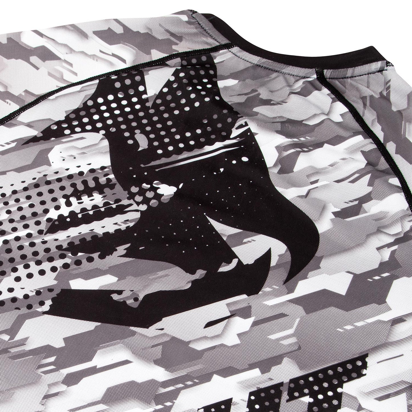 Venum Tecmo Rashguard - Short Sleeves - Grey