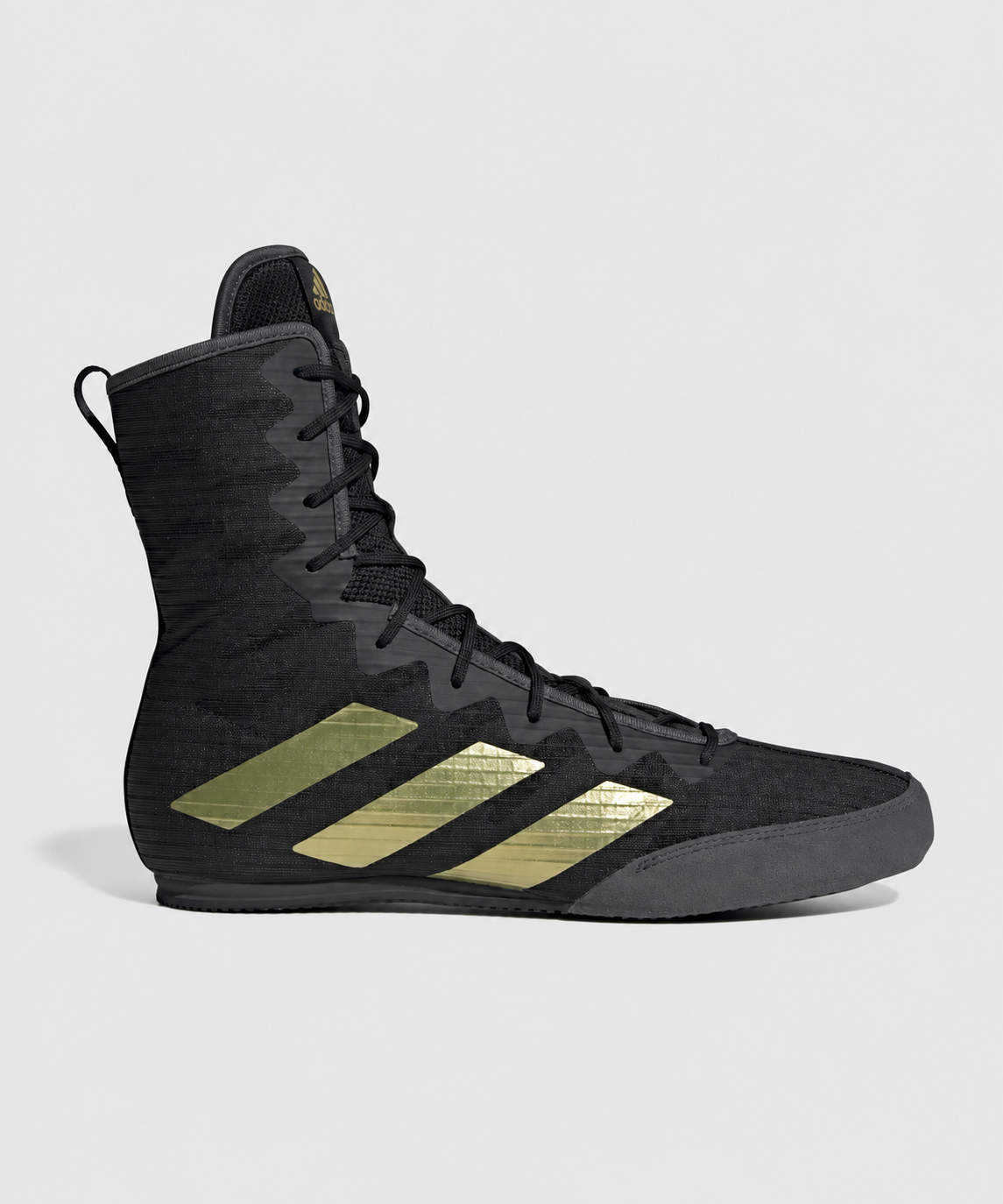 Adidas Box Hog 4 Boxschuhe - Schwarz/Gold