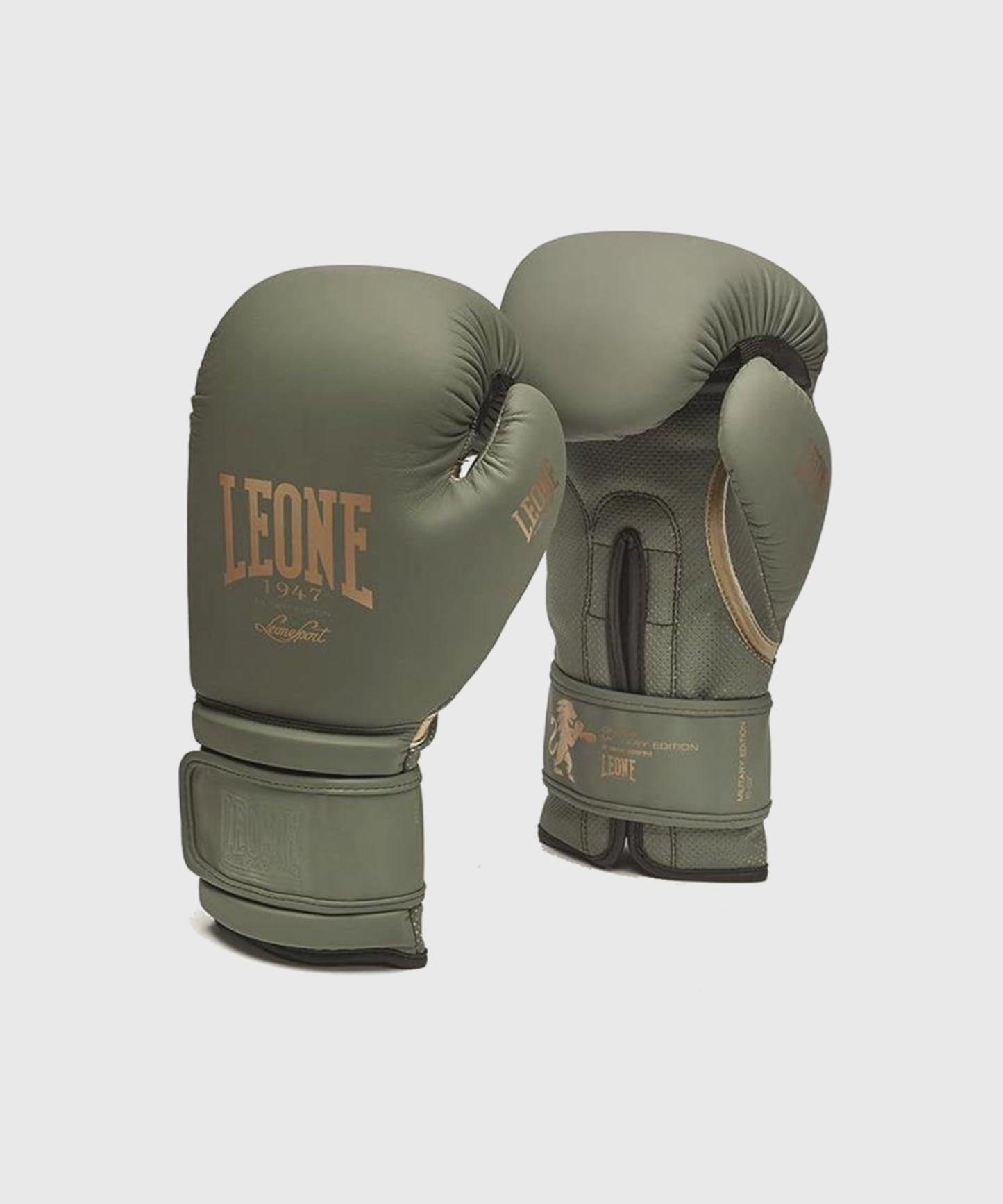Gants de boxe Leone Military Edition - Vert