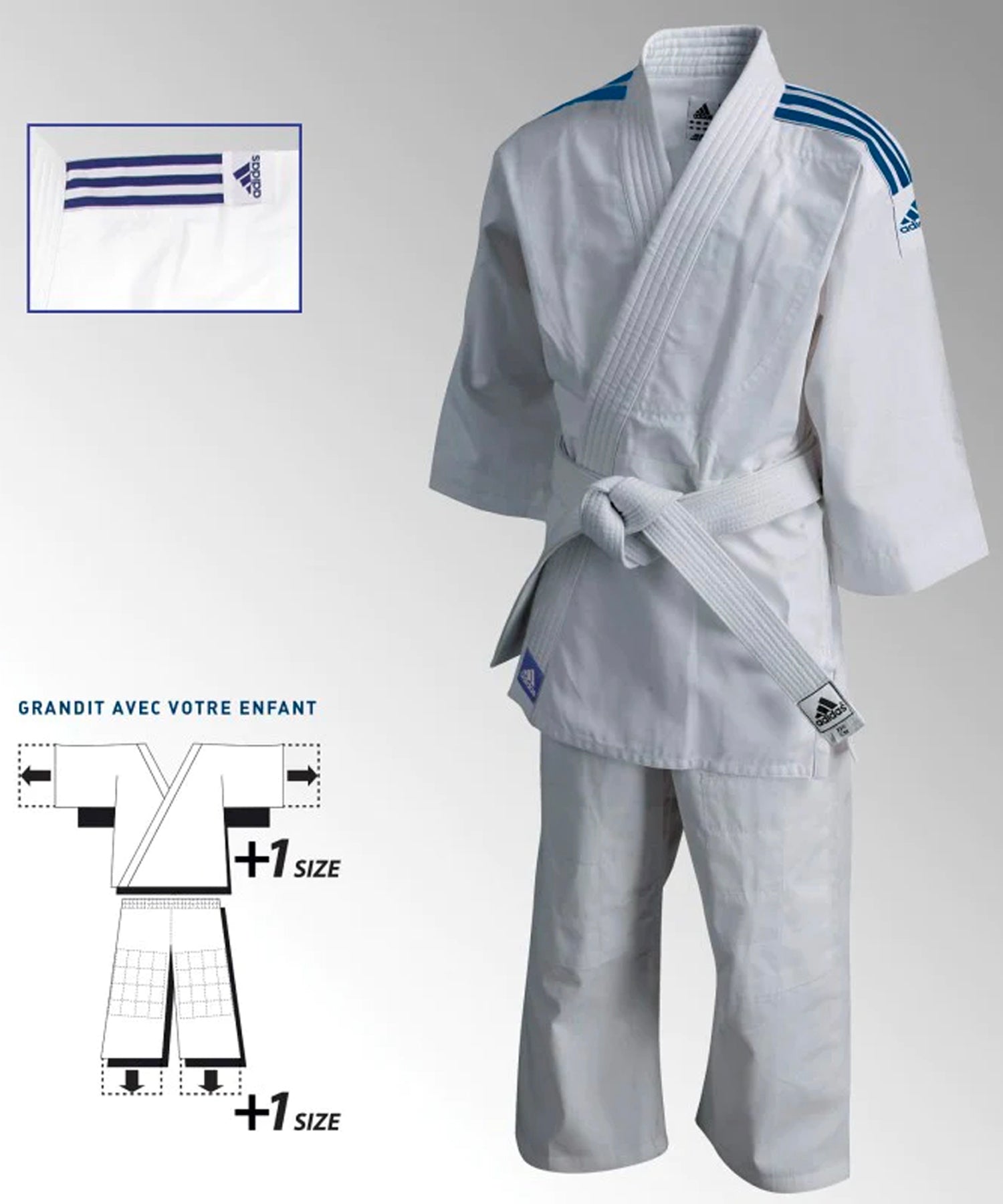 Kimono adidas judo decathlon hotsell