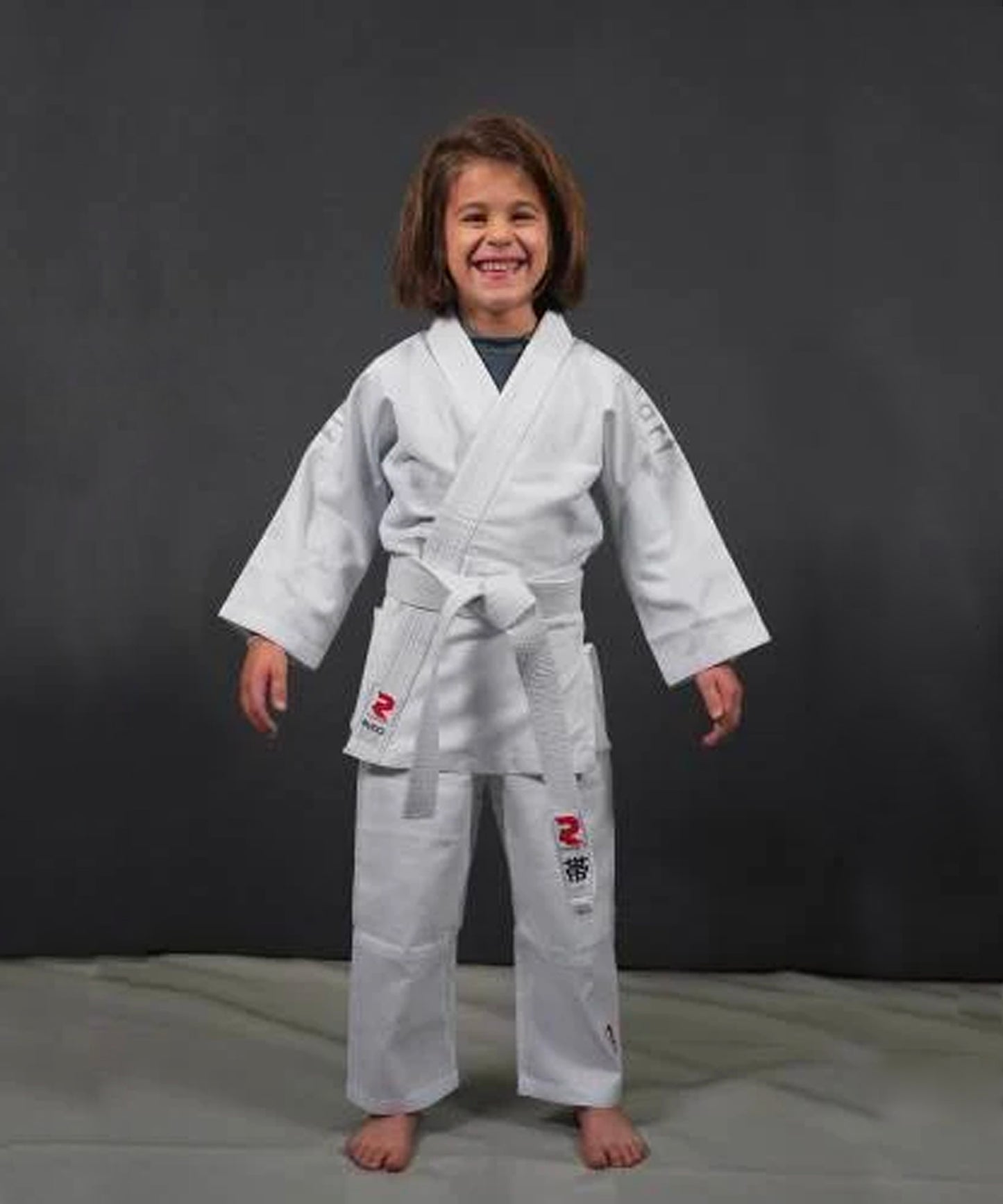 Kimono de Judo Entrainement Fight Art Budo - Enfant - Blanc