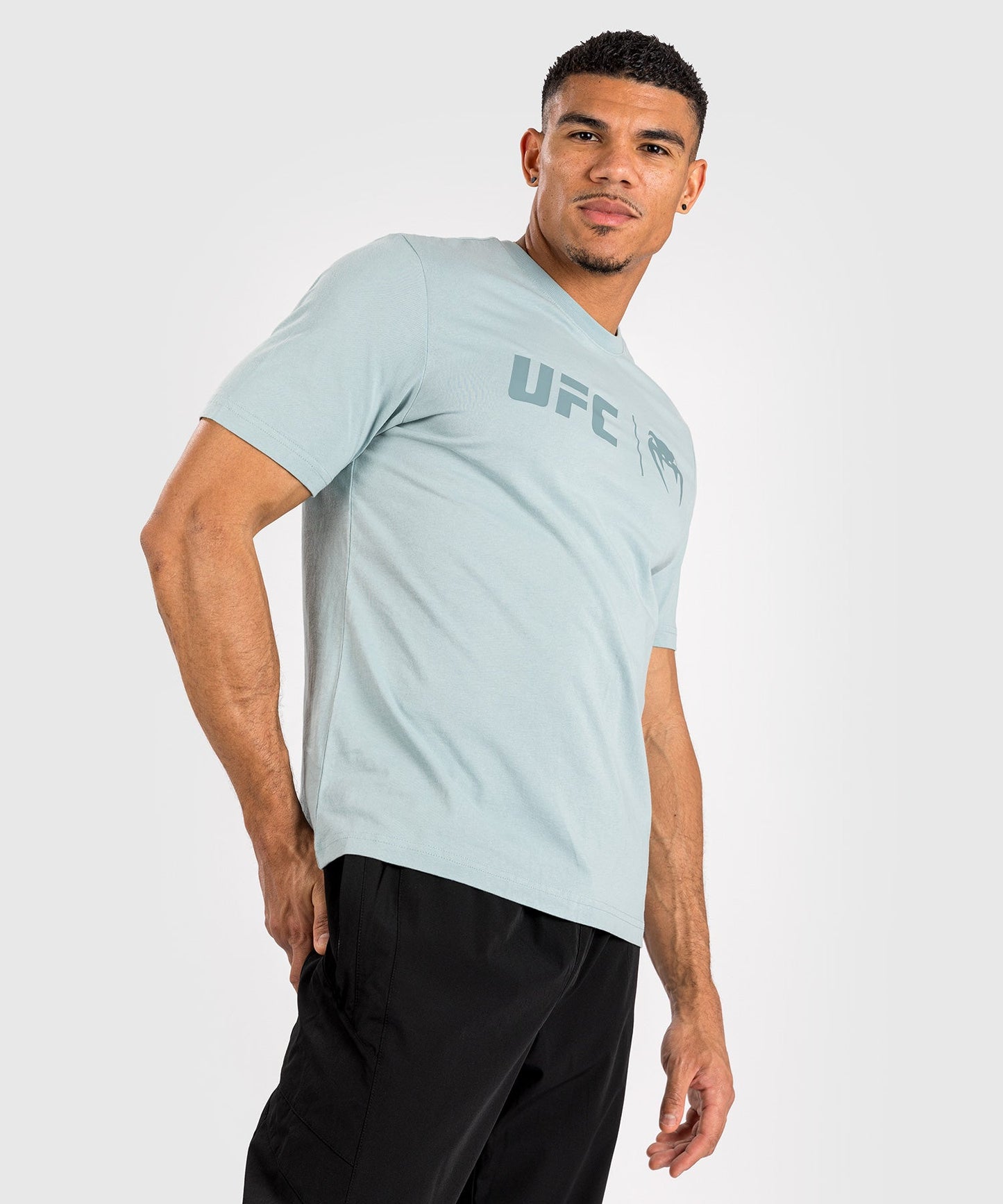 T-Shirt UFC Venum Classic - Bleu océan