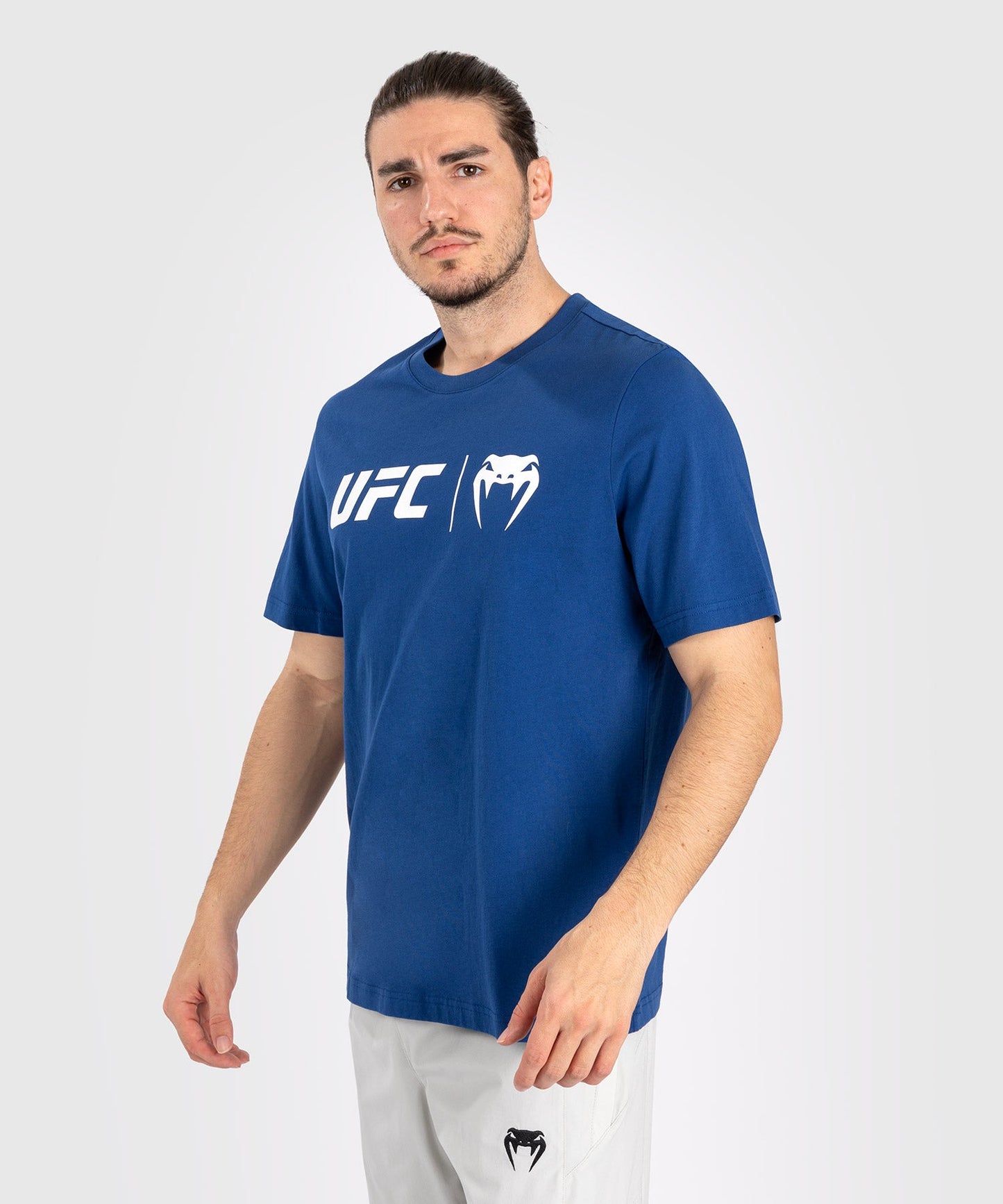 T-Shirt UFC Venum Classic - Bleu marine/blanc