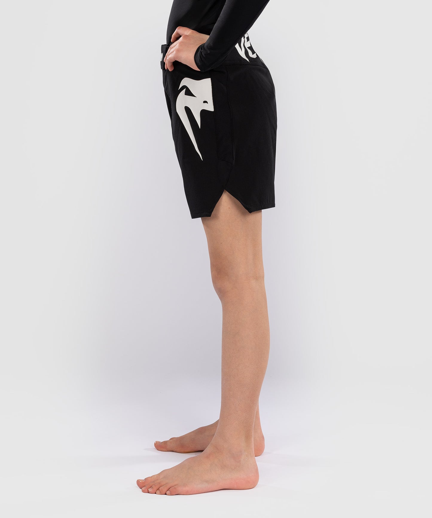 Venum Light Kids Fight Shorts - Black