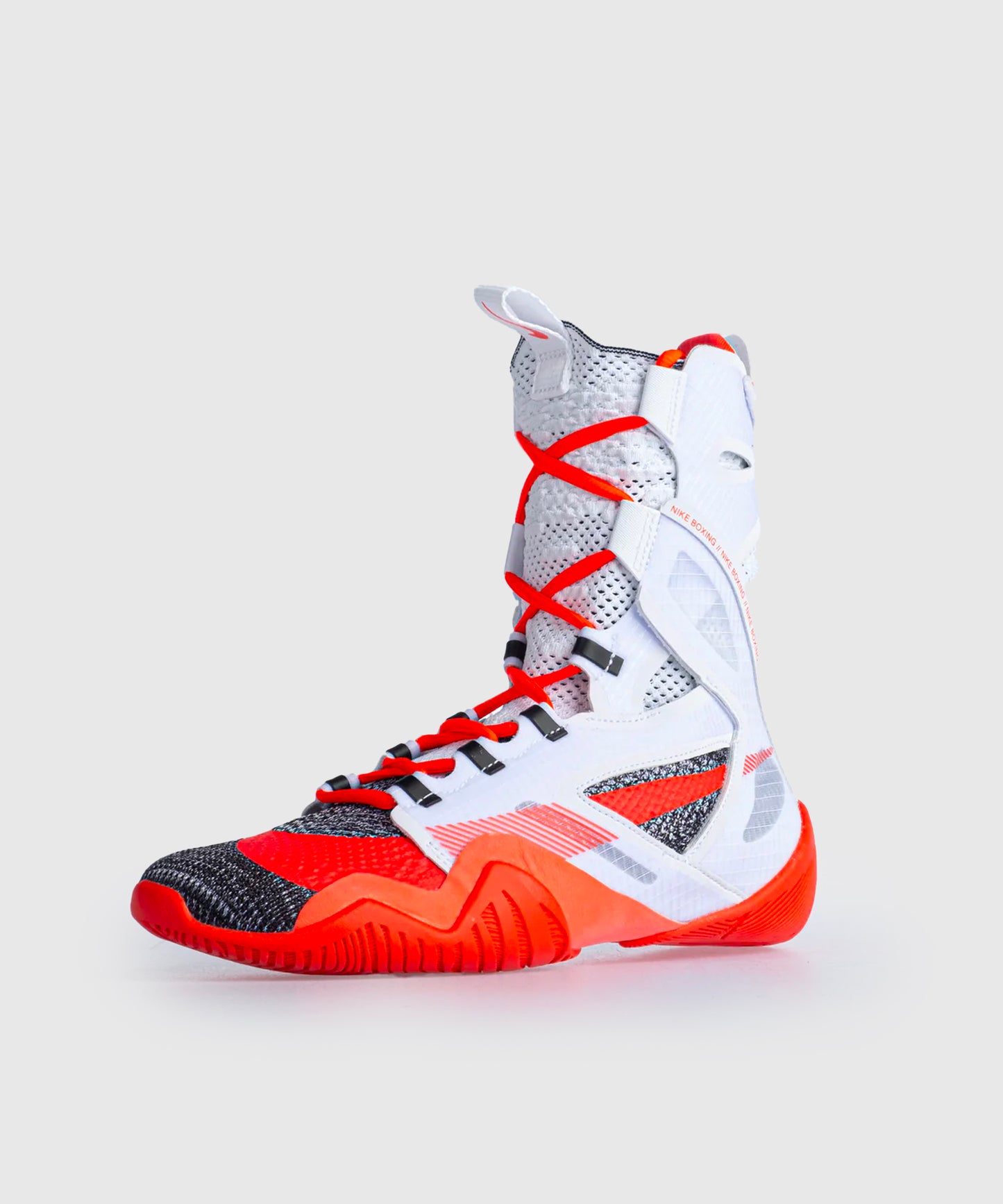 Nike Hyperko 2 Boxing Shoes – White/Red/Grey