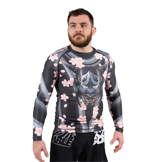 Rashguard Scramble Sakura - Noir