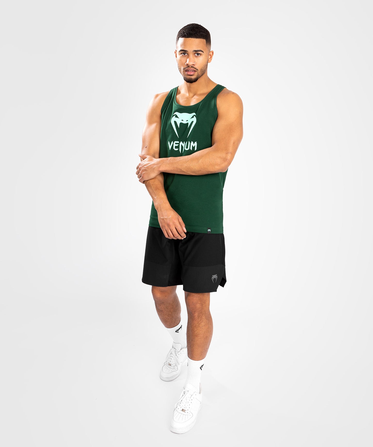 Venum Classic Tank Top - Dark Green/Turquoise