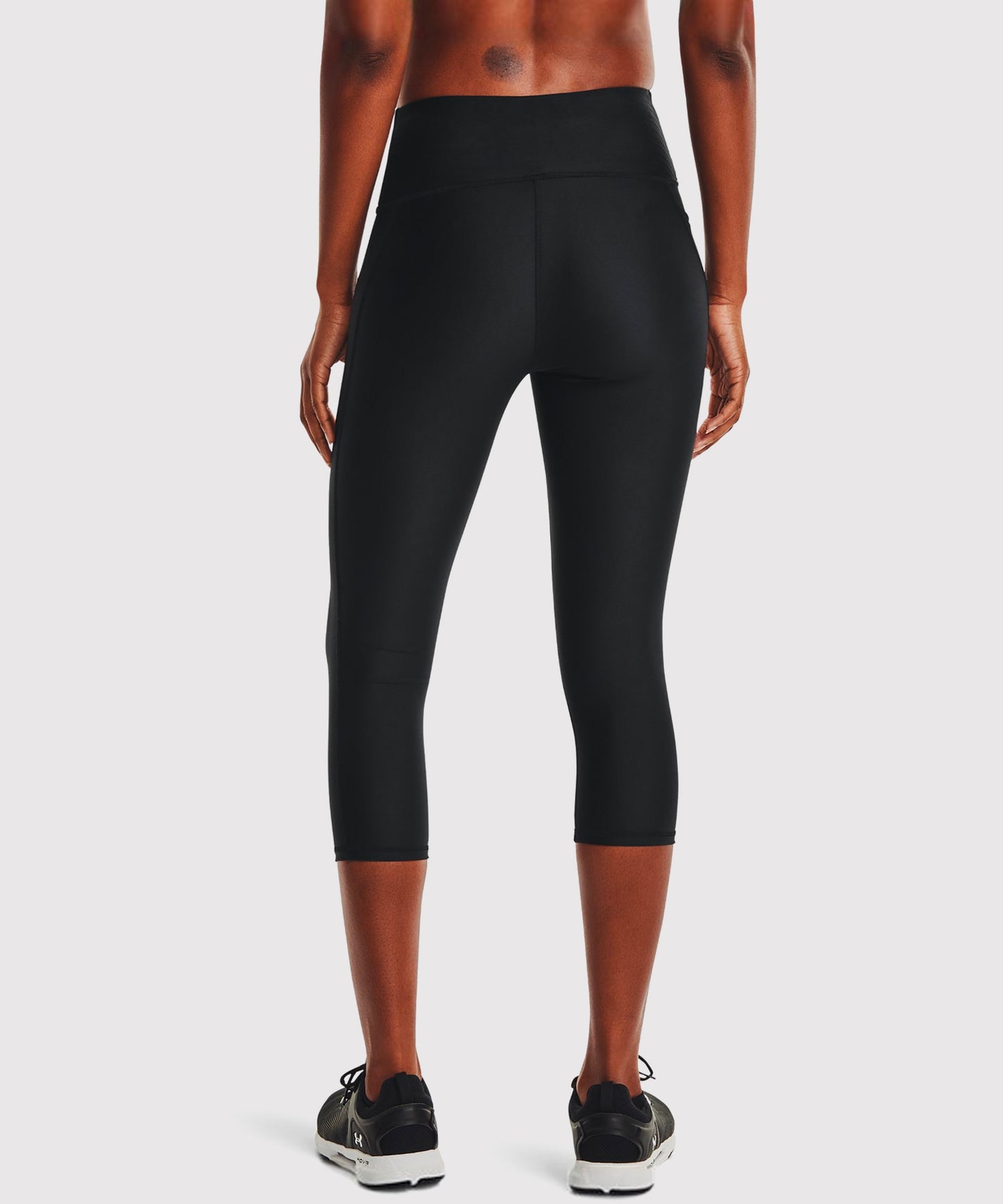 Under Armour Heatgear® Corsario de Cintura Alta Para Mujer – Negro