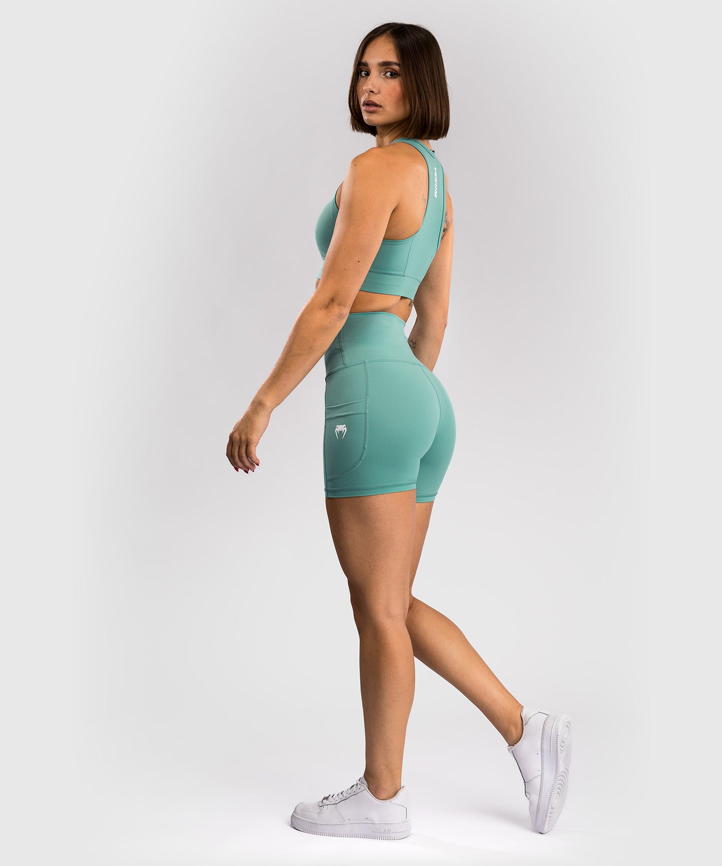 Venum Essential Radsporthose für Frauen - Wassergrün