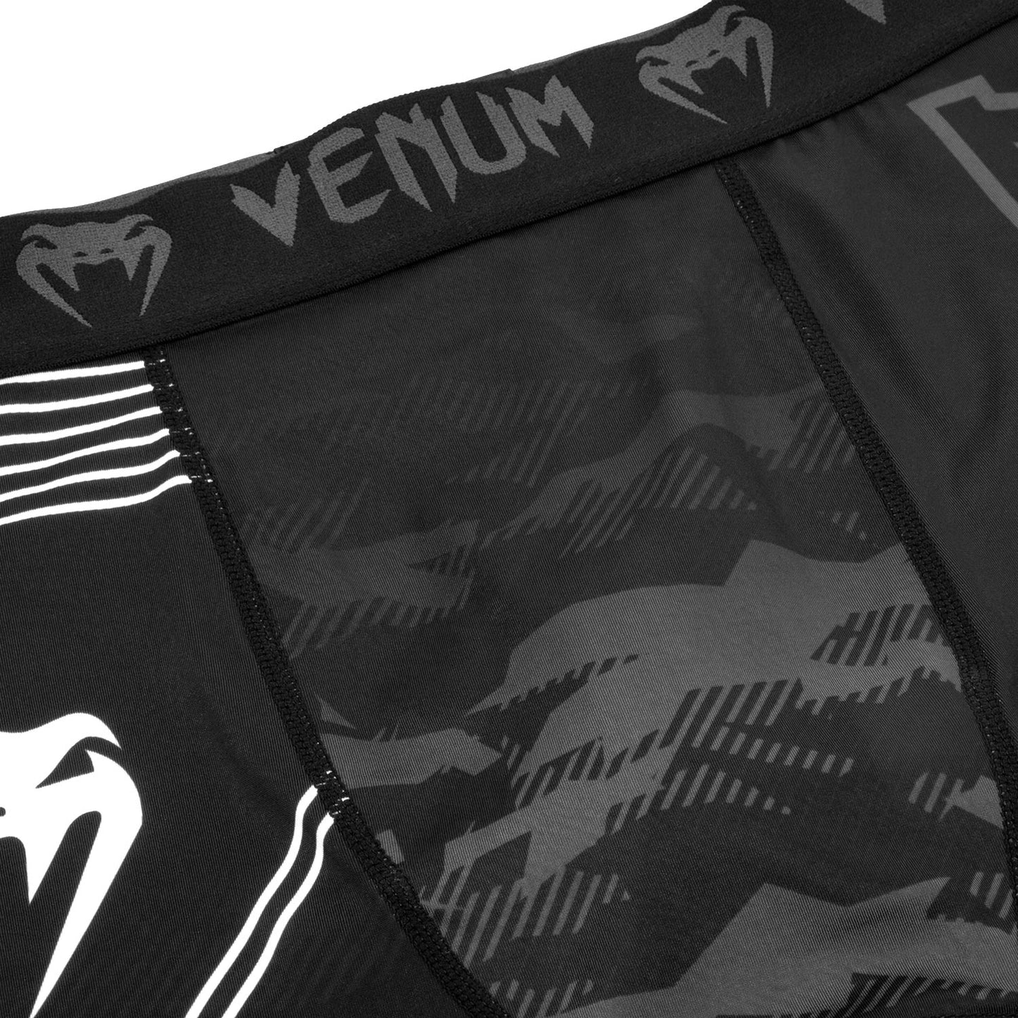Venum Okinawa 2.0 Compression Shorts - Black/White