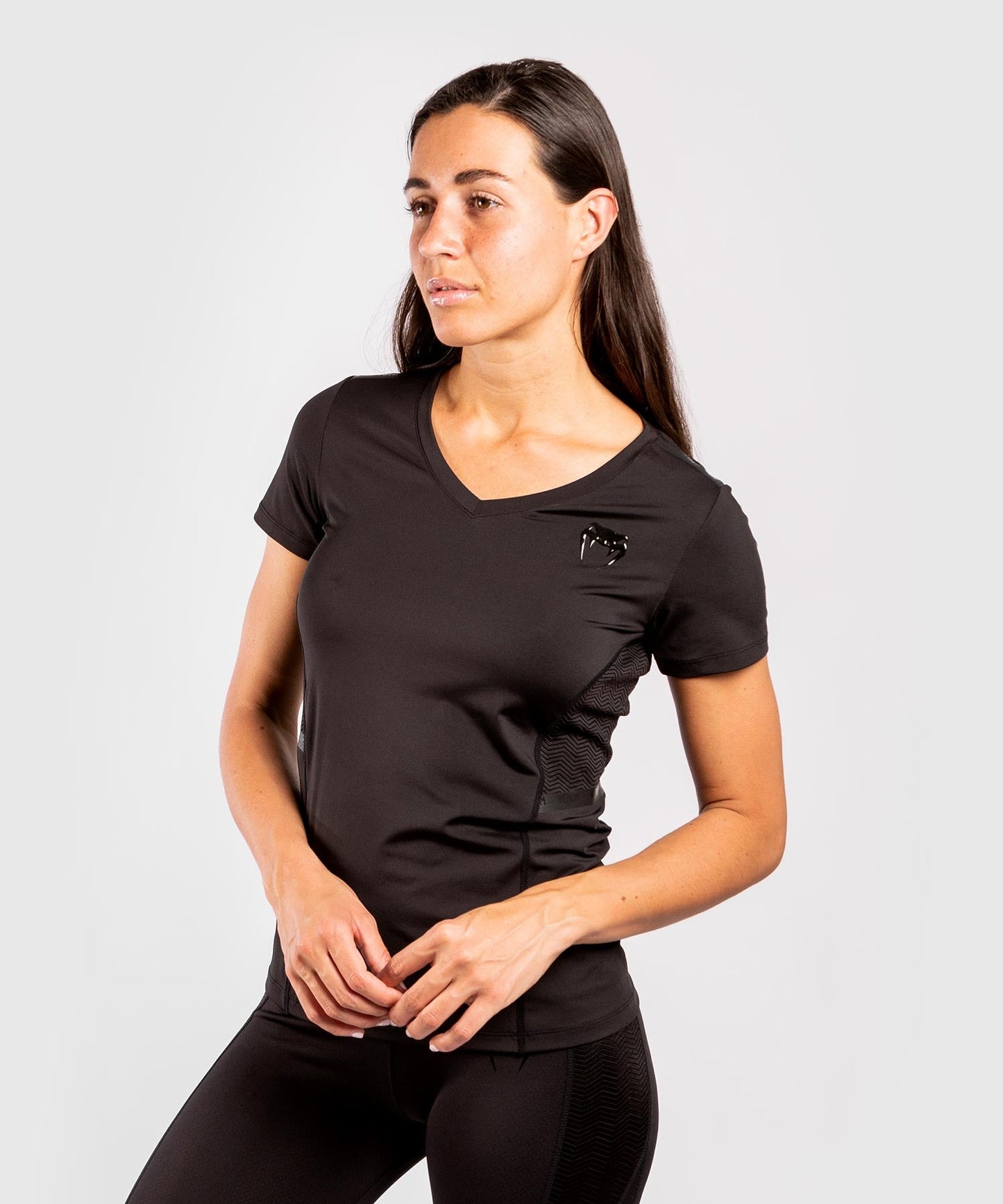 Dry-Tech T-shirt Venum G-Fit - For Women - Black/Black