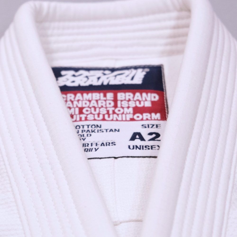 Kimono Von Jjb Scramble Standard Issue - Weiß