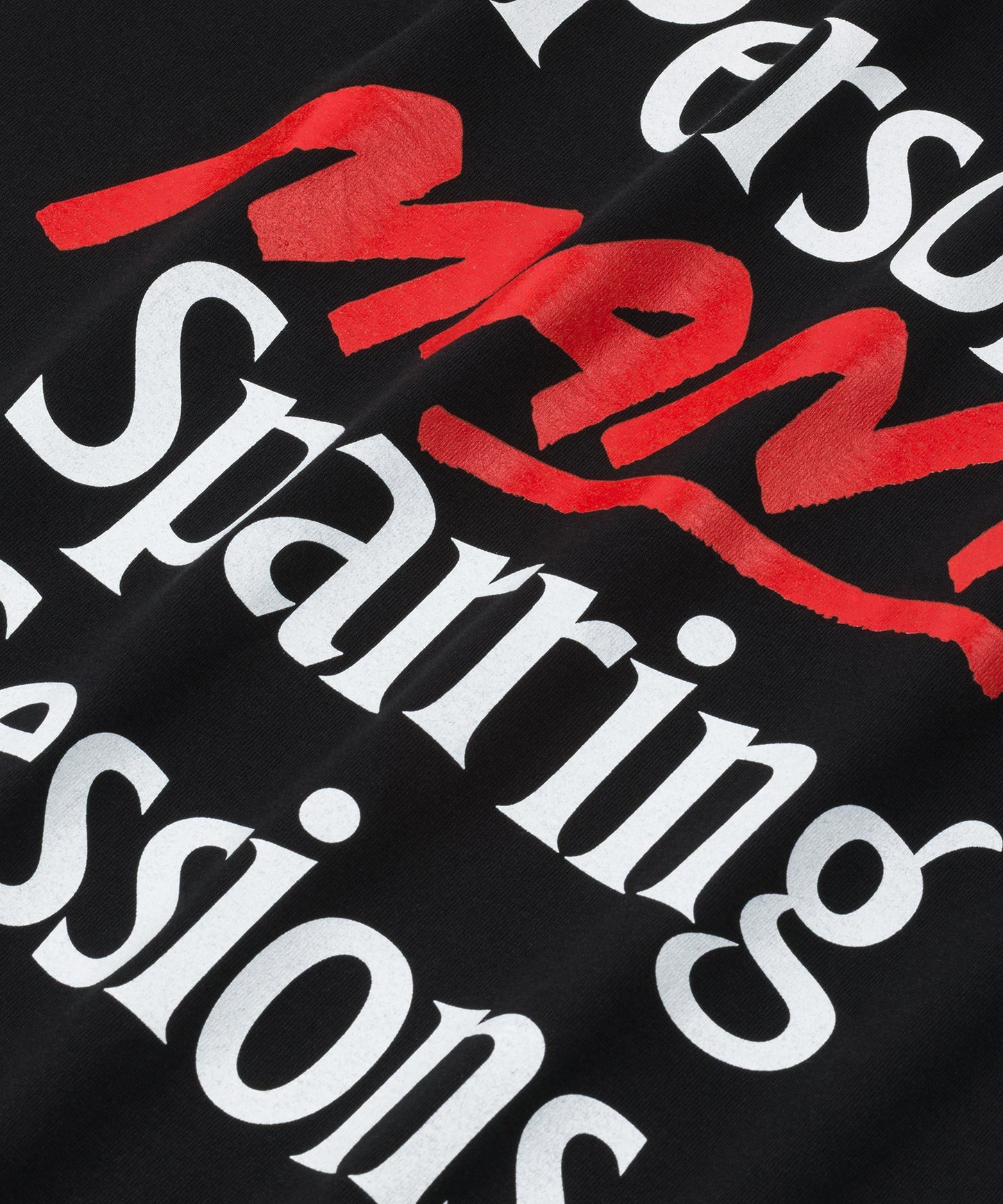 T-shirt Manto Nothing Personal - Noir