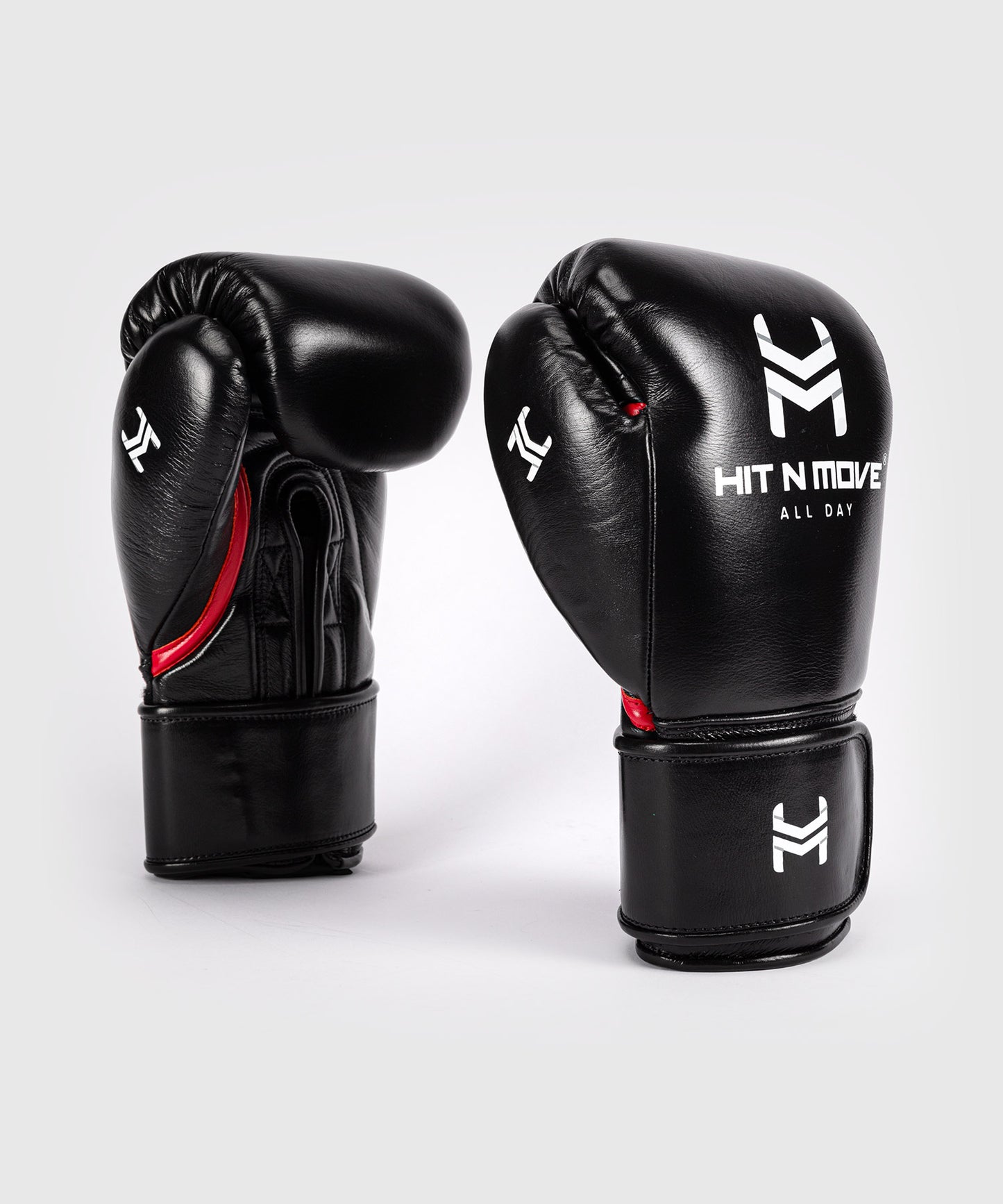 Gants de Boxe Hit N Move All Day® Pro Agility - Noir/Rouge