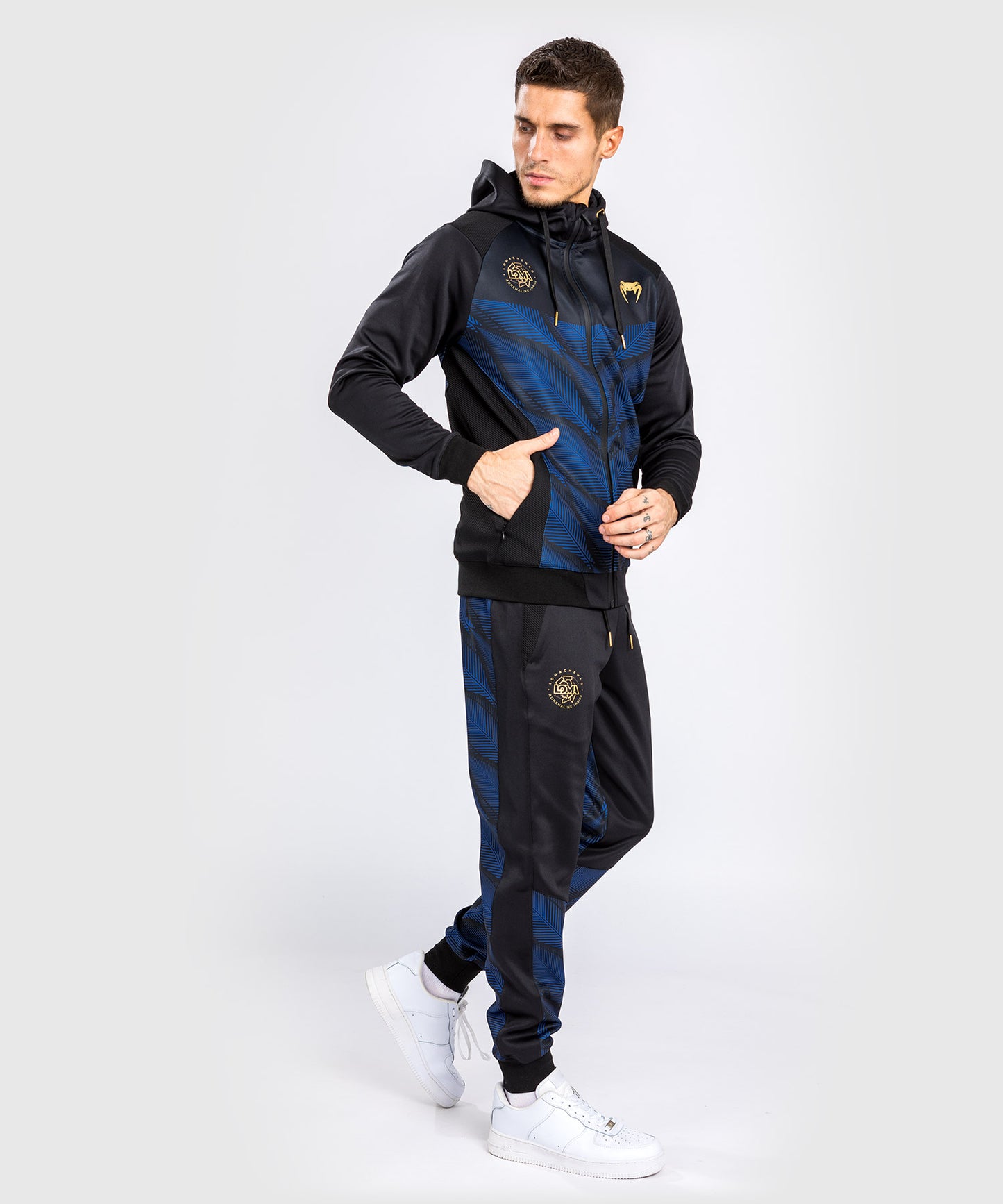 Sweat à capuche Venum Phantom Loma - Noir/Bleu