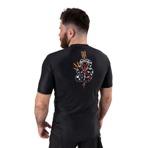 Rashguard Scramble Or Dead - Schwarz