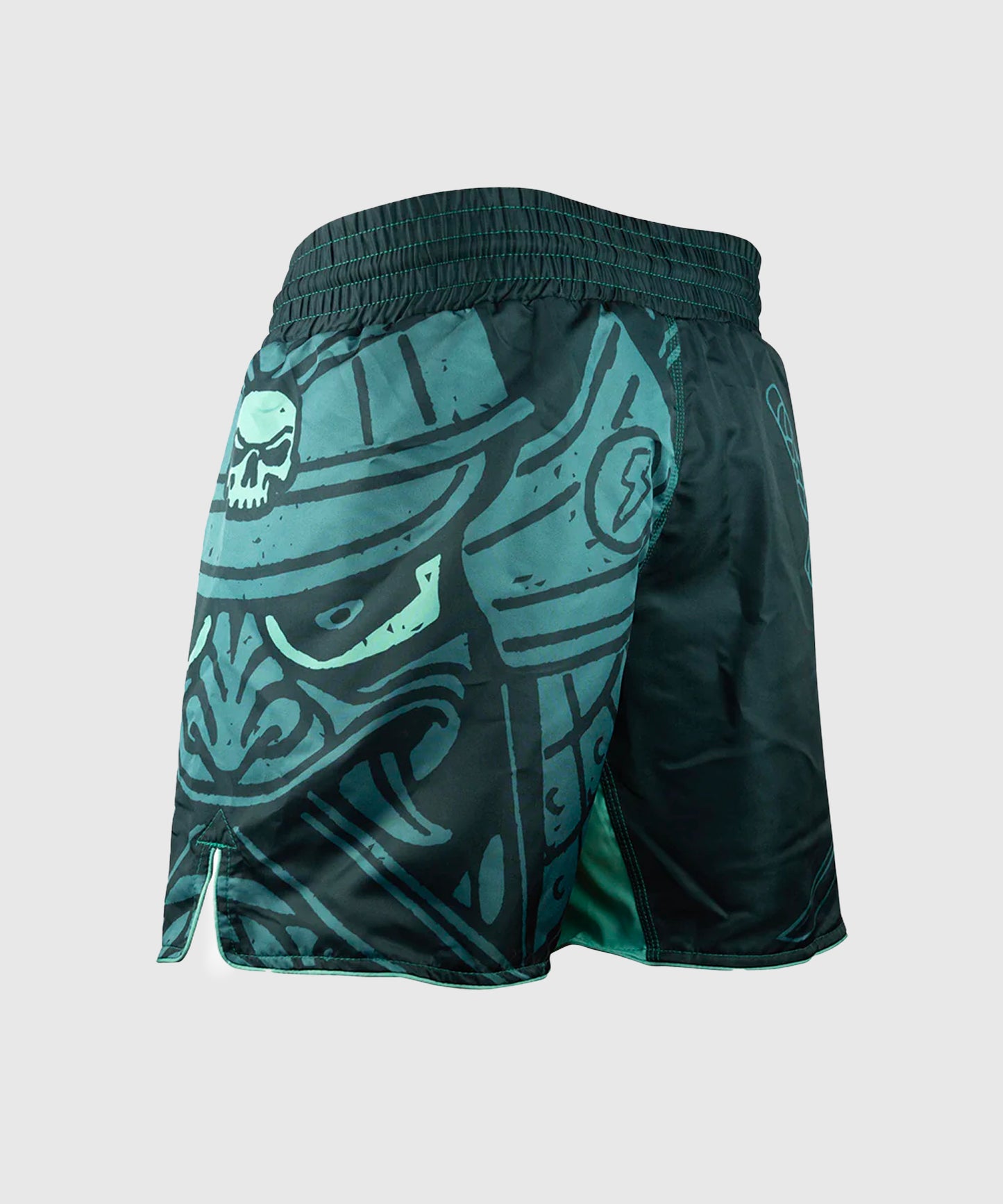 Pride Or Die Samurai Fight Shorts - Black