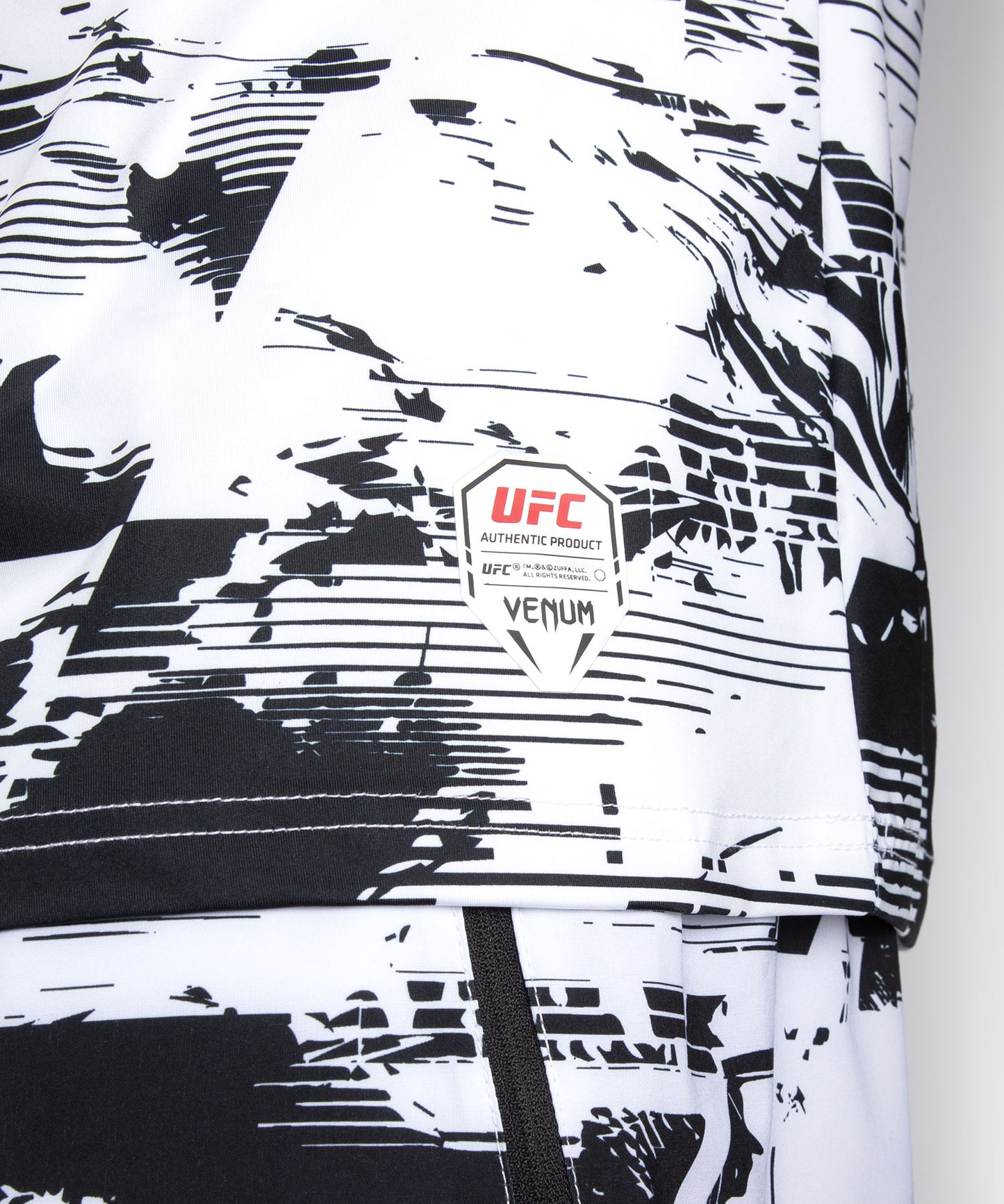 Men's UFC Zenith by Venum White Authentic Fight Week Performance Short Sleeve T-Shirt