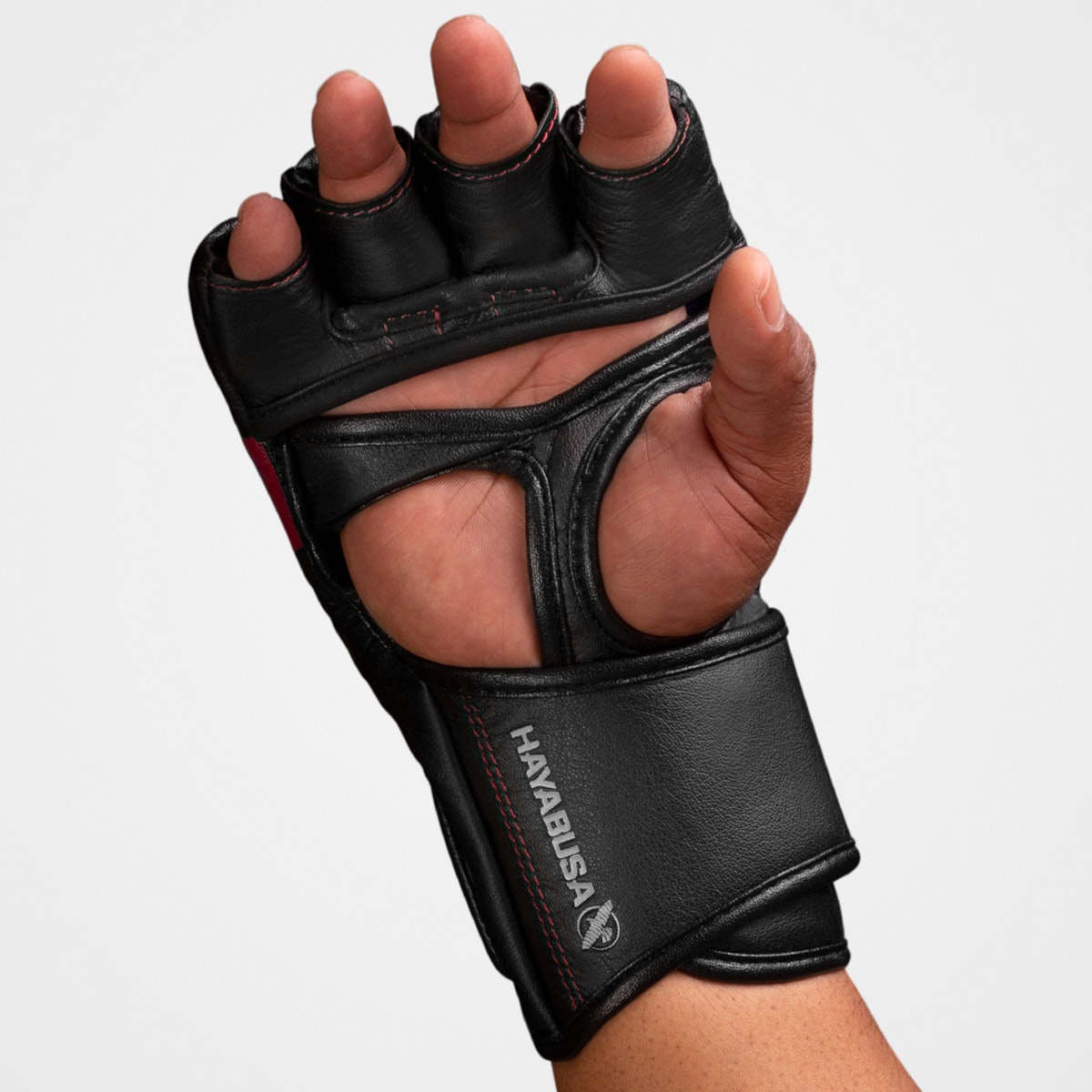 Hayabusa T3 MMA Handschuhe - Schwarz/Rot