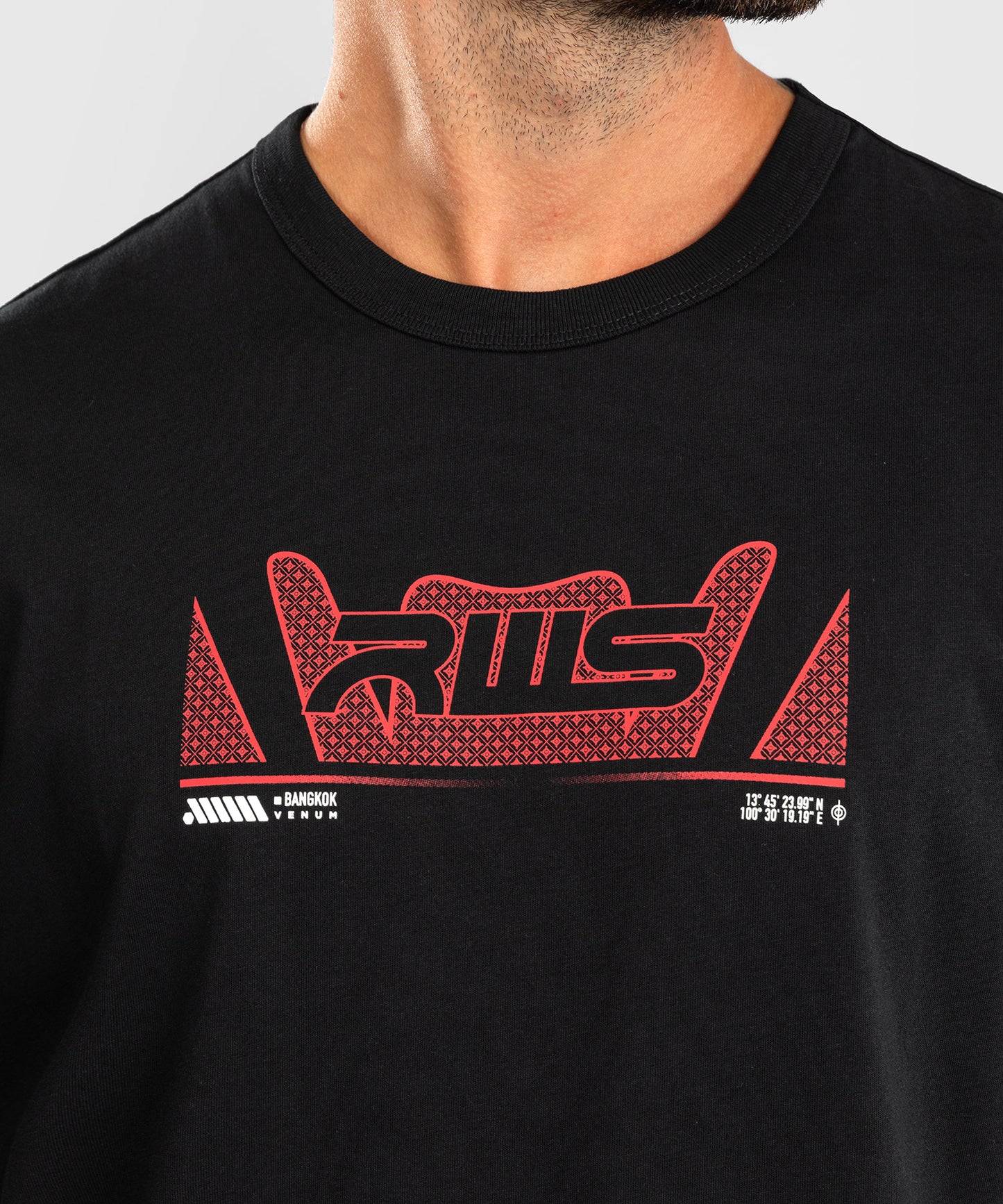 T-shirt Venum x RWS 2.0 – Noir/Rouge