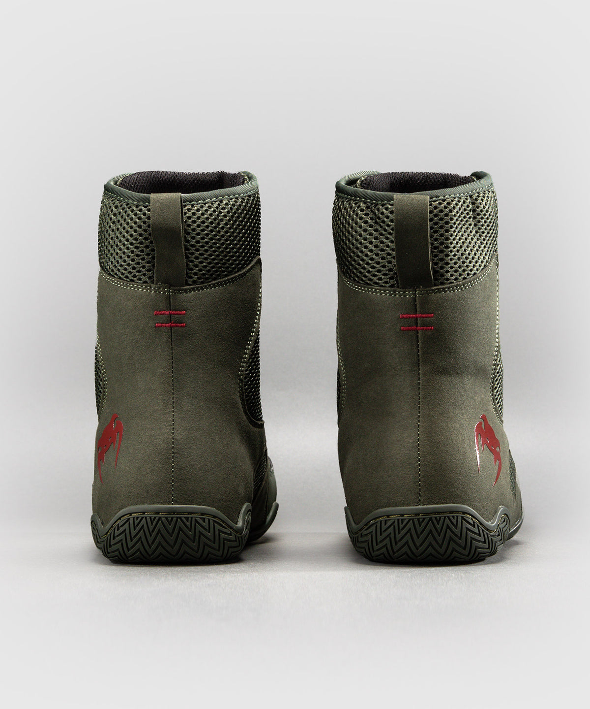 Venum Contender Zapatillas de boxeo - Caqui/Rojo