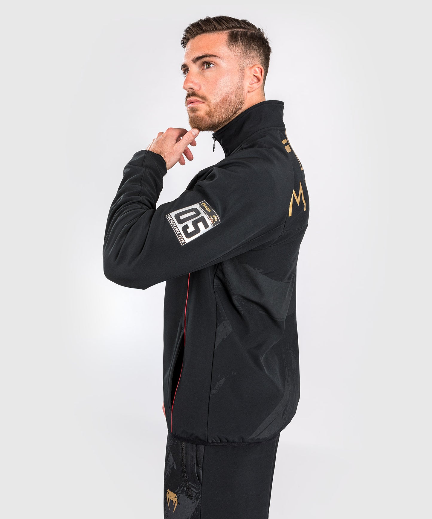  Venum x Mirage Softshell Jacket - Black/Gold