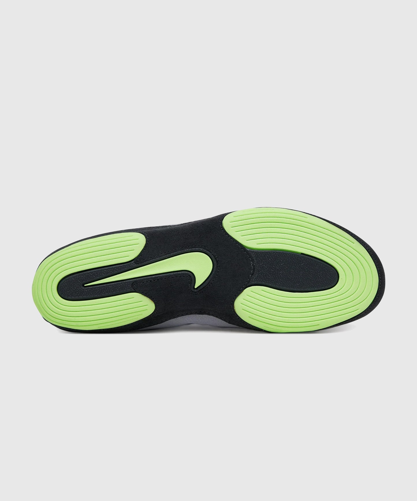 Nike Inflict 4 Wrestling Shoes - White/Green/Grey
