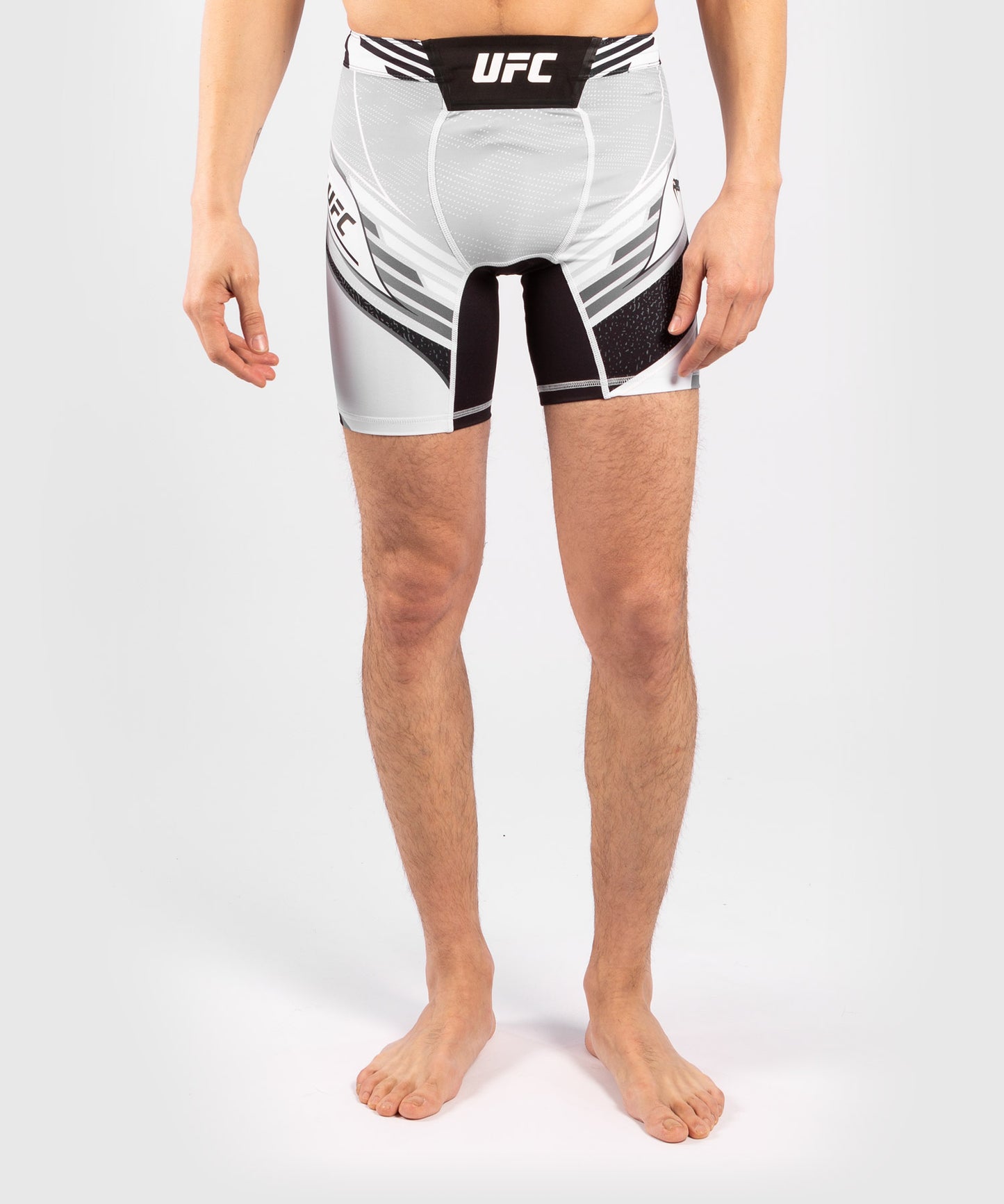 Short de compression pour Hommes UFC Venum Authentic Fight Night - Coupe Courte - Blanc