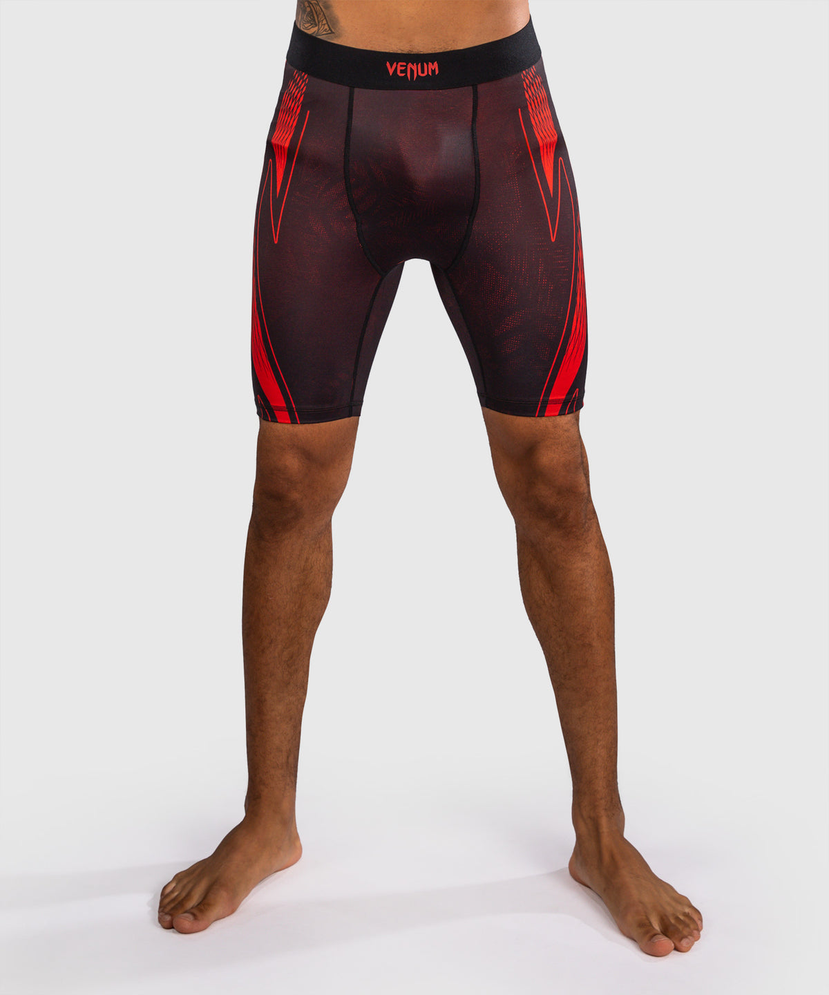Venum Amazonia Reborn Pantalón corto de compresión - Negro/Rojo