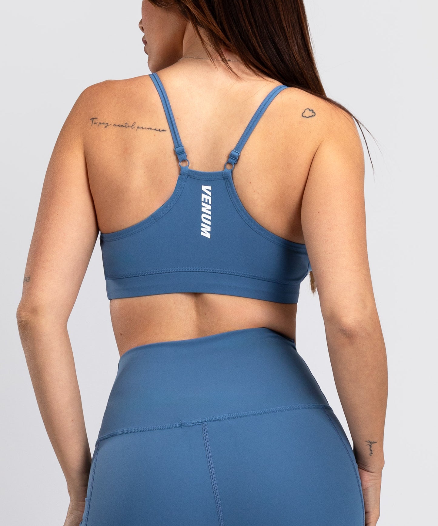 Venum Essential Low Impact Sports Bra for Women - Storm Blue
