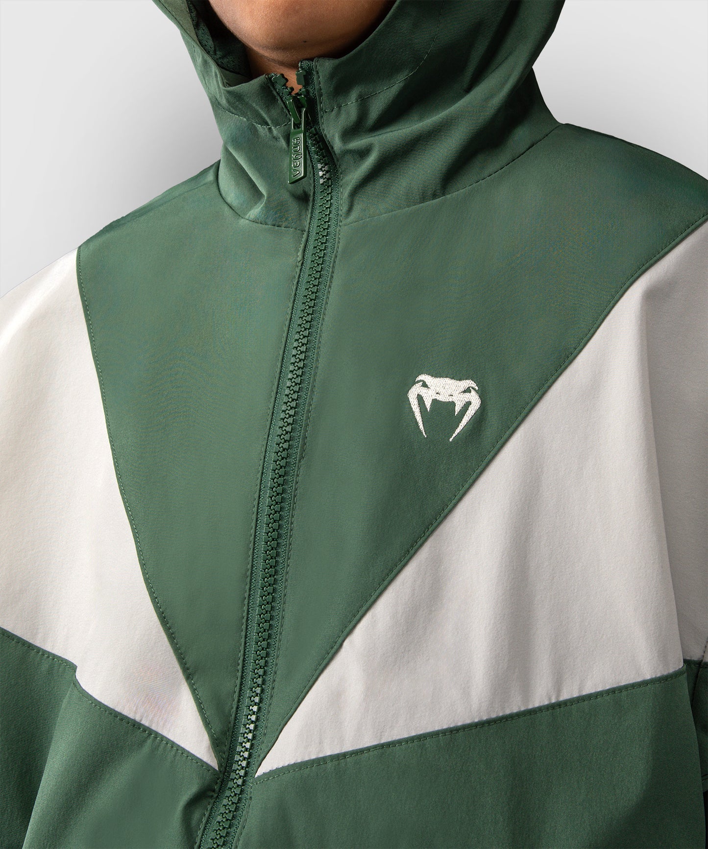 VENUM Vectra Track Jackets - Forest Green/ Off White