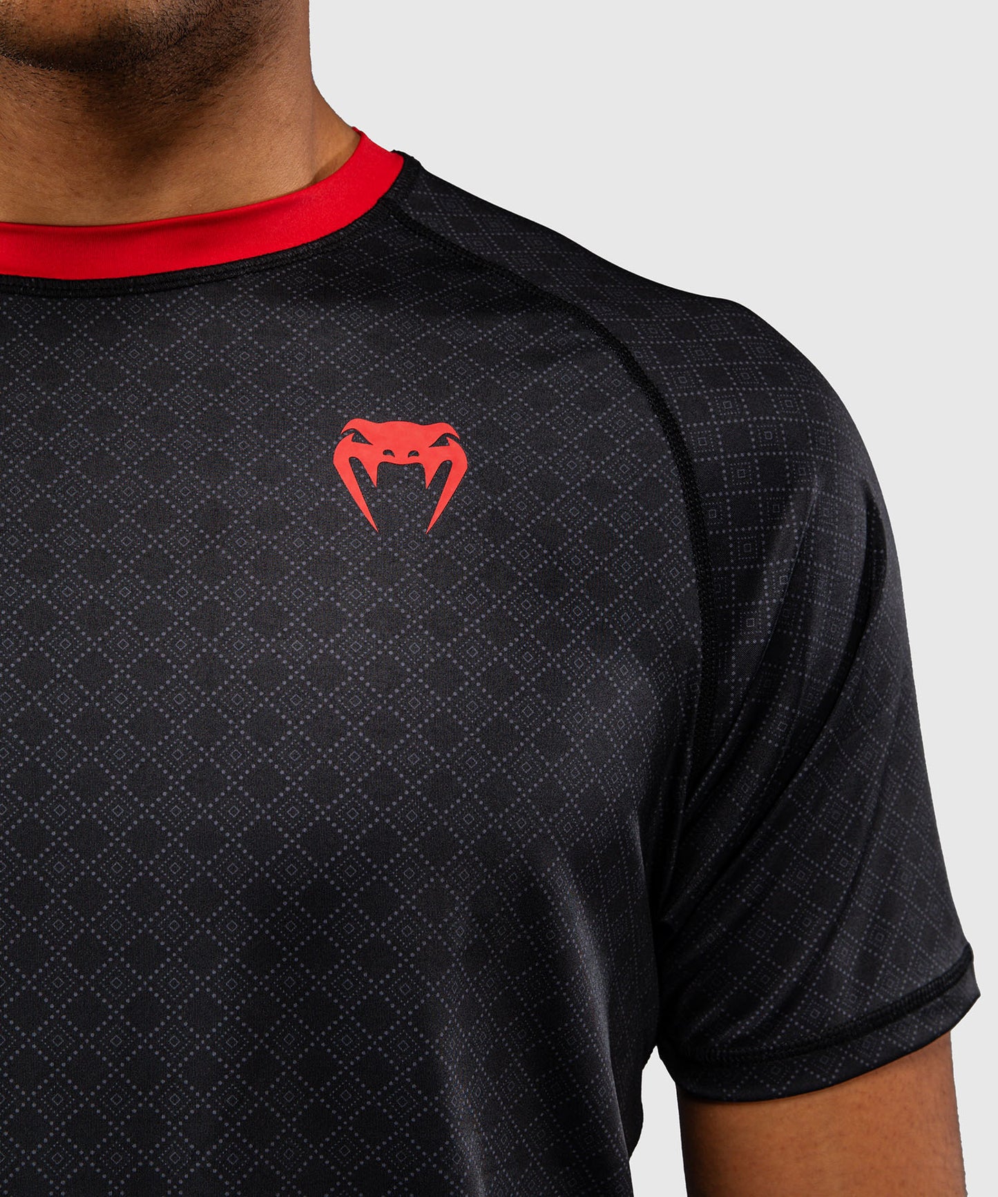 Venum x Roger Gracie Signature Maglietta Dry Tech - Nero/Rosso