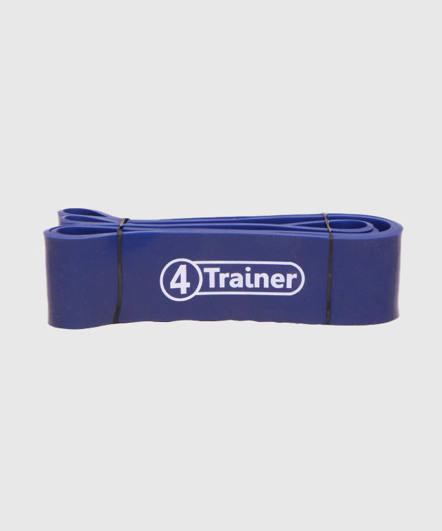 4Trainer Powerband Elastic Band Very Strong - Resistance 20 to 30 kg - Blue