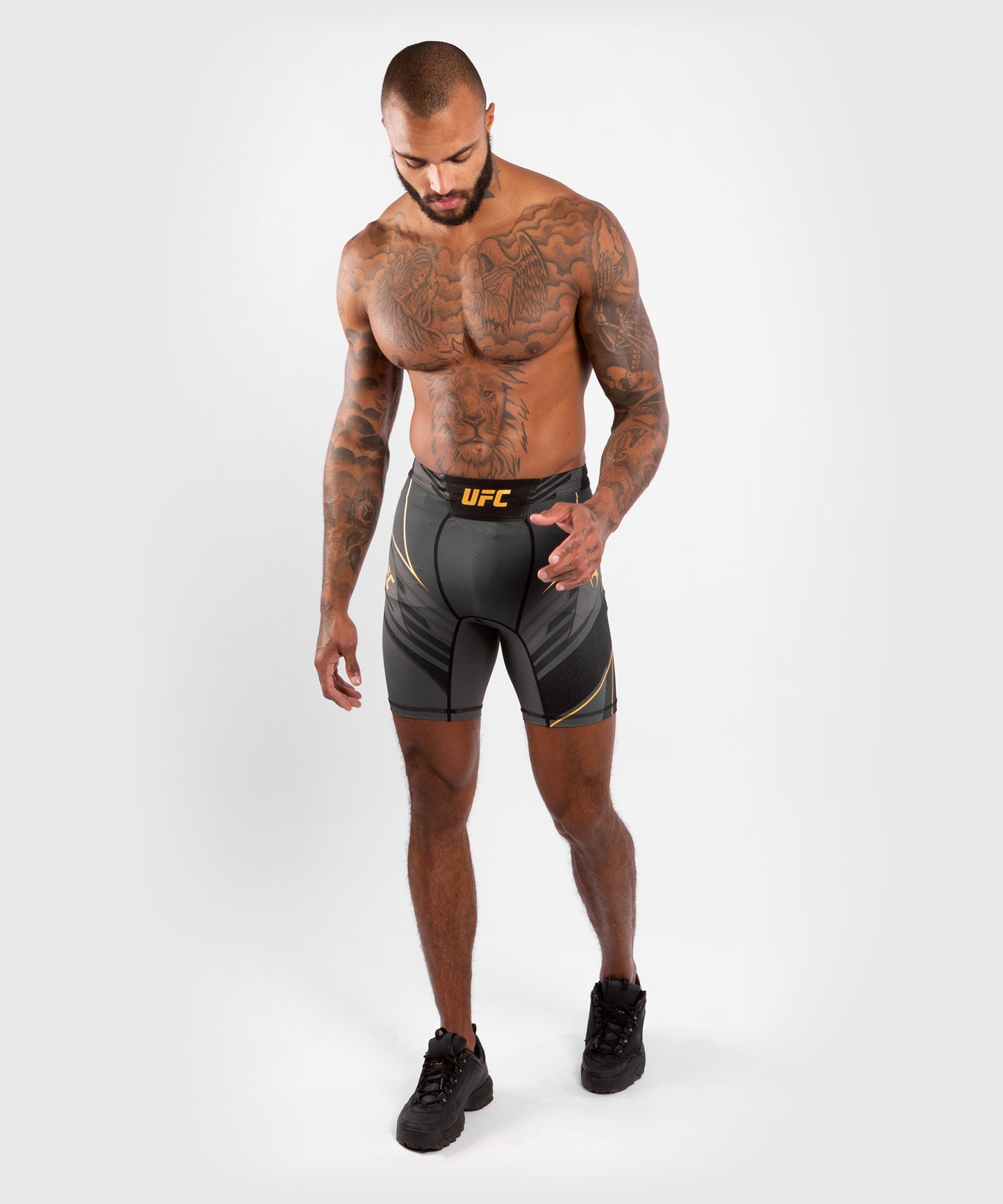 Short de compression pour Hommes UFC Venum Authentic Fight Night - Coupe Longue - Champion