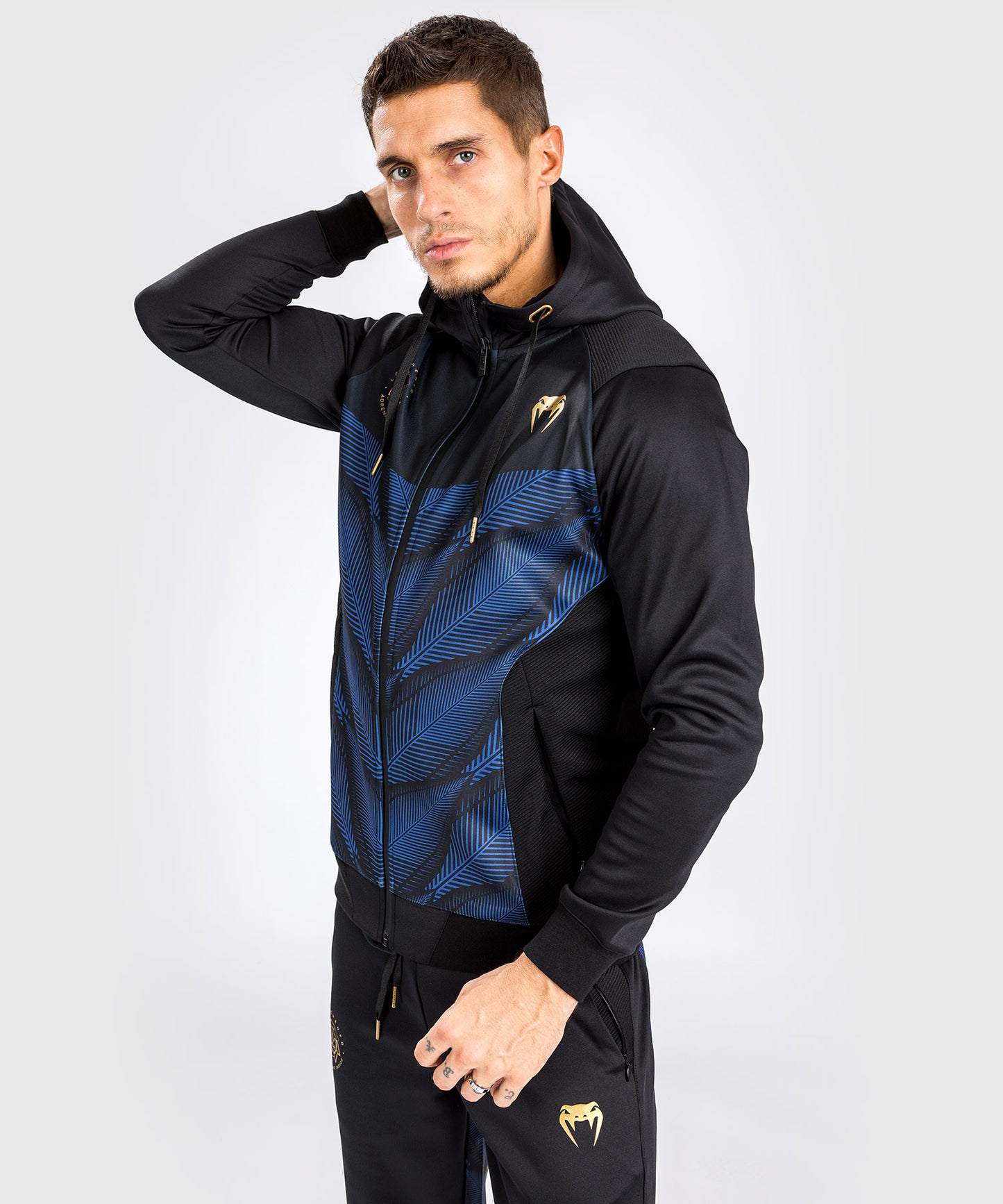 Sweat à capuche Venum Phantom Loma - Noir/Bleu