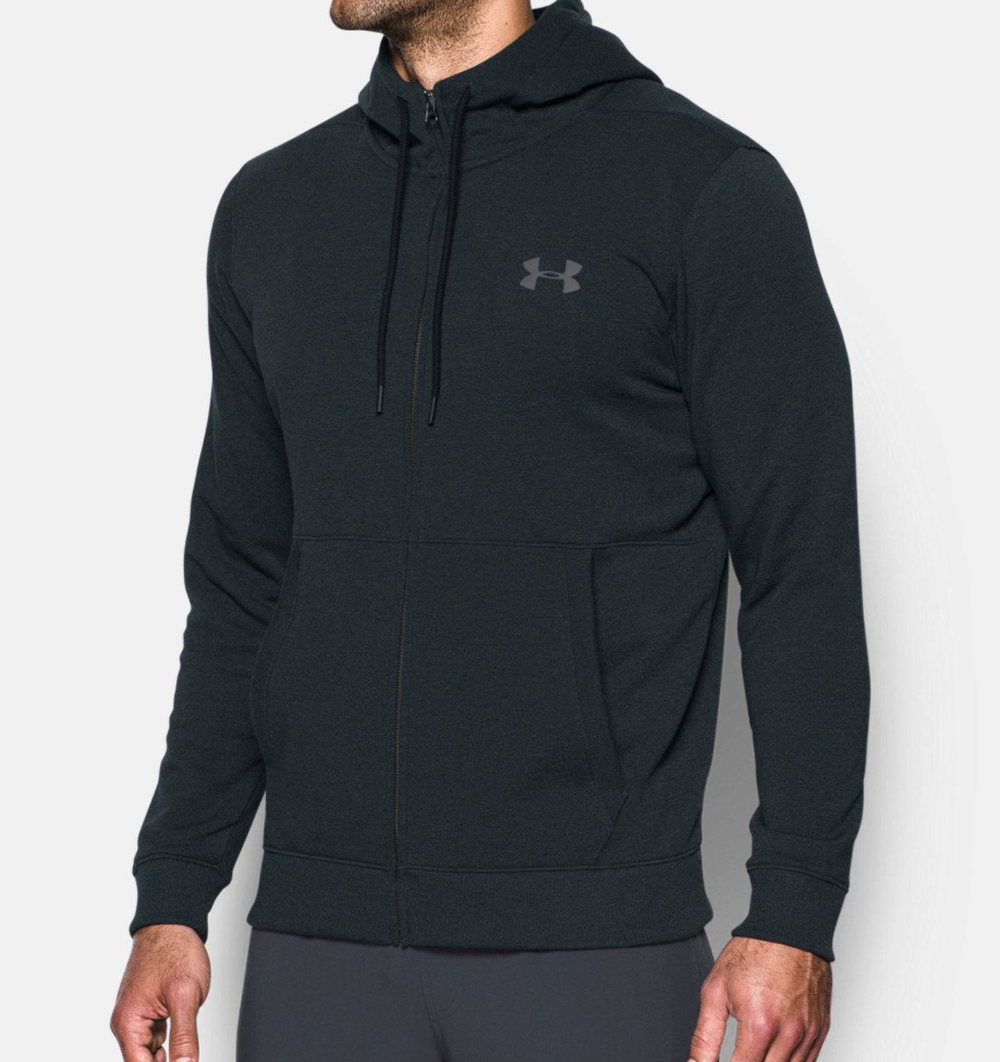 Veste à capuche Under Armour Threadborne - Gris Foncé