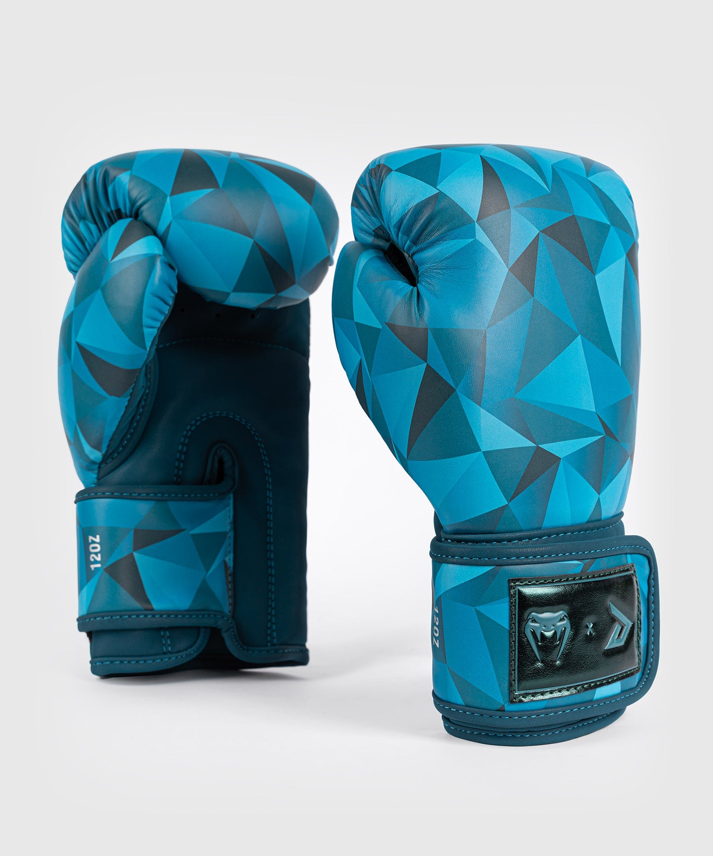 Venum x Demi Boxing Gloves - Azure Blue