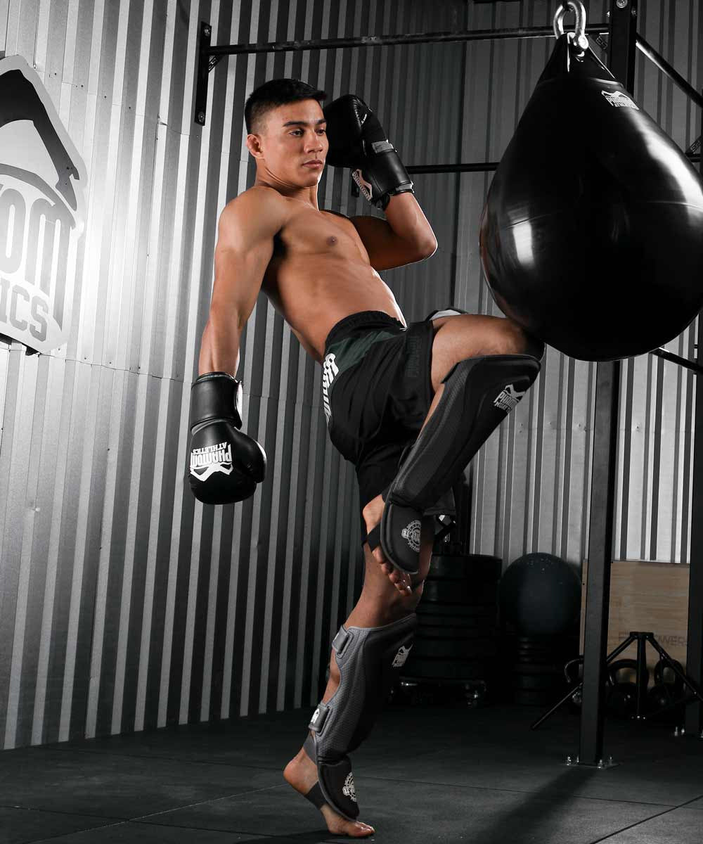 Schienbeinschützer Phantom Athletics Mtpro - Schwarz