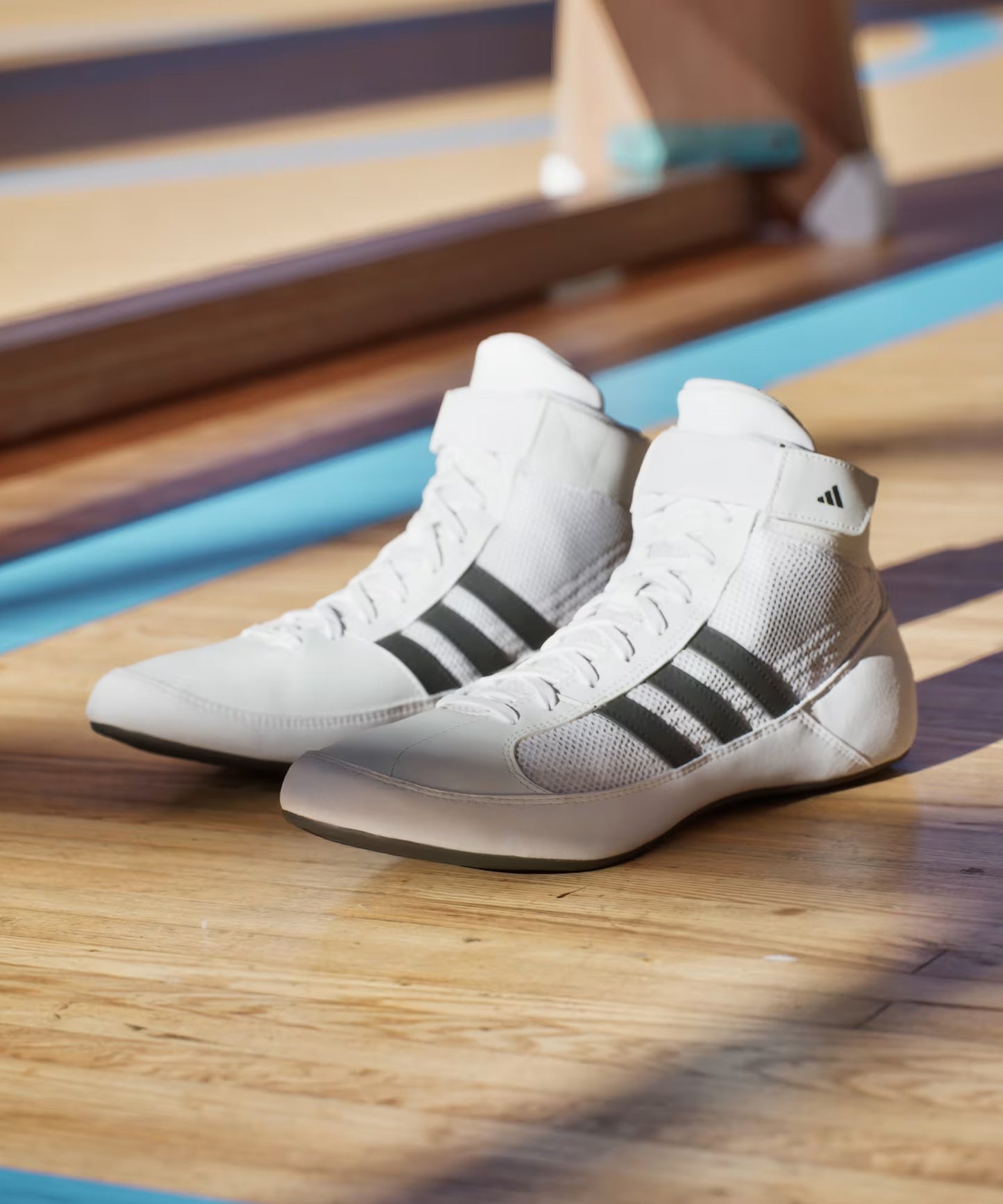 Adidas Havoc Wrestling Shoes - White/Black