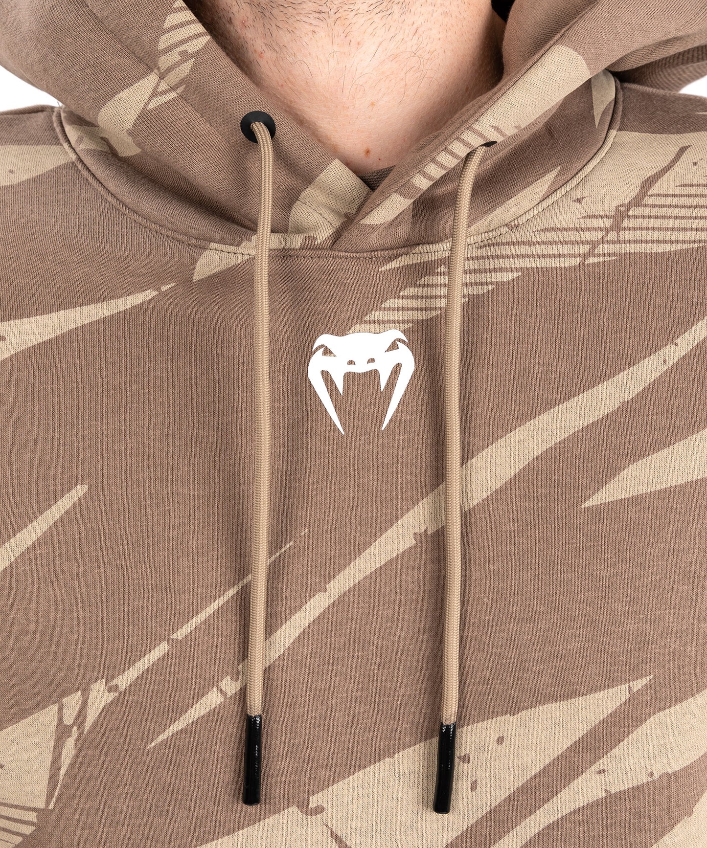 UFC Adrenaline by Venum Fight Week Felpa Con Cappuccio da Uomo - Desert Camo