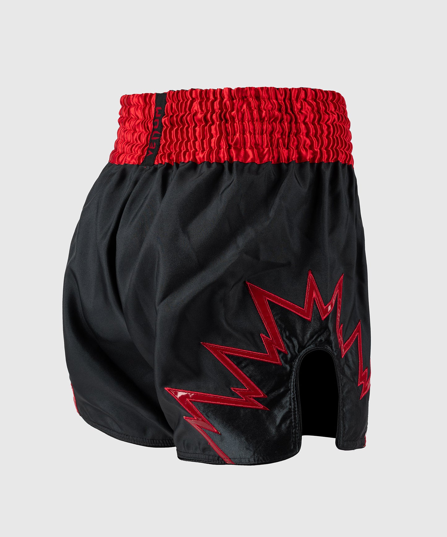 Venum Inferno 2.0 Muay Thai Shorts - Kohlegrau/Rot