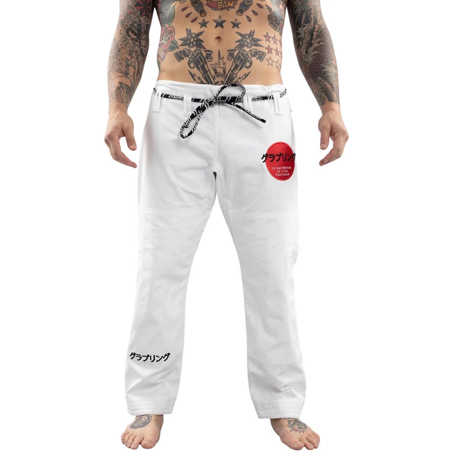 JJB-KIMONO TATAMI FIGHTWEAR ONYX - WEISS