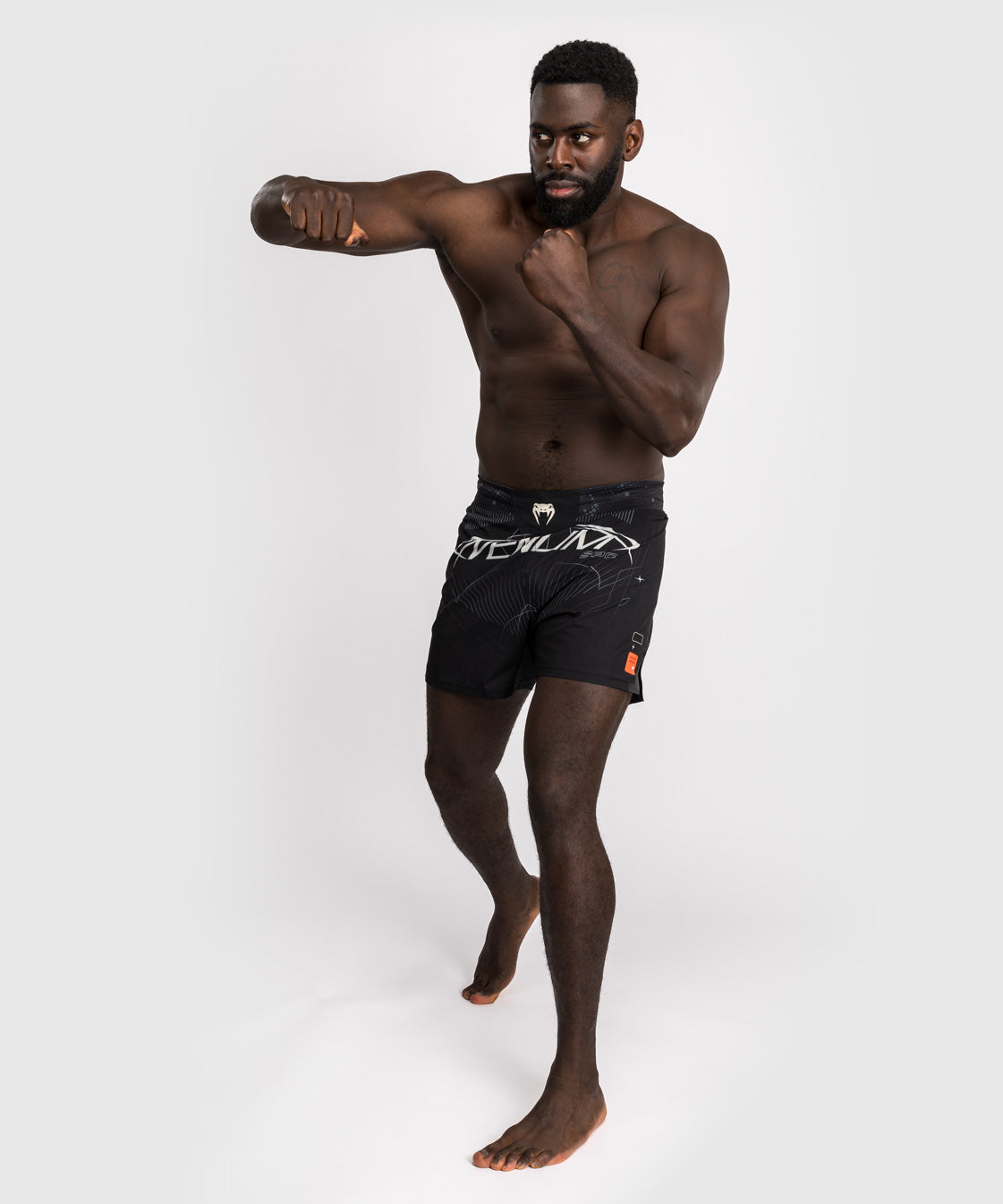 Short de Combat Venum Eclipse – Noir/Ivoire
