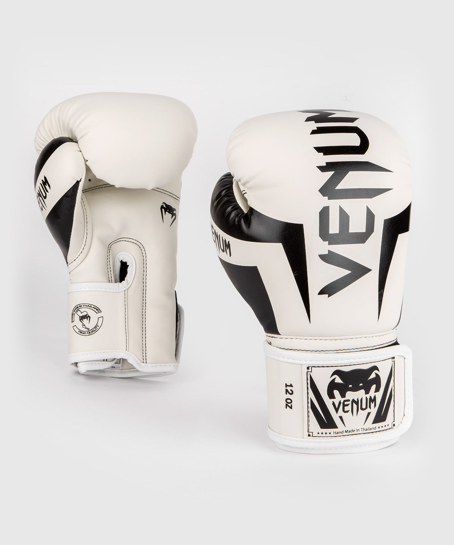 Gants de Boxe Venum Elite - Blanc/noir
