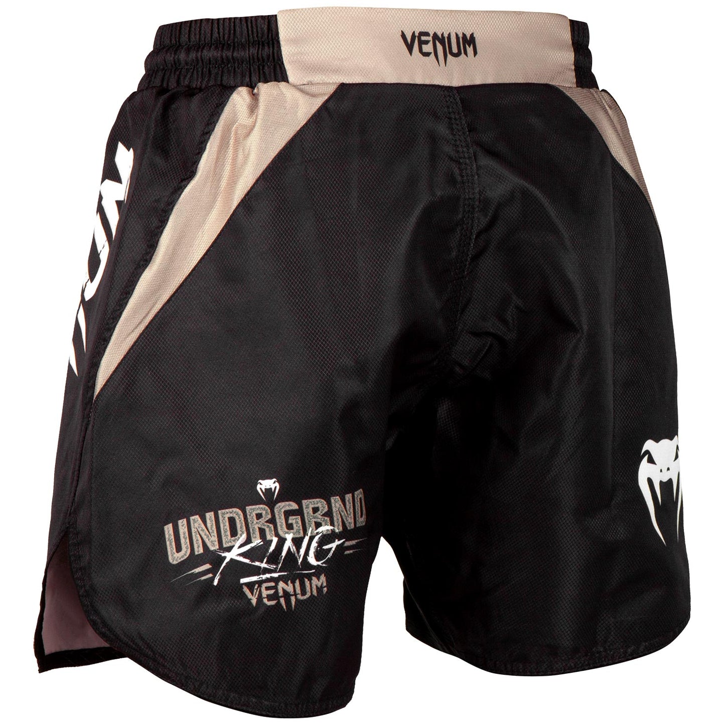 Venum Underground King short fightshorts - Black/Sand