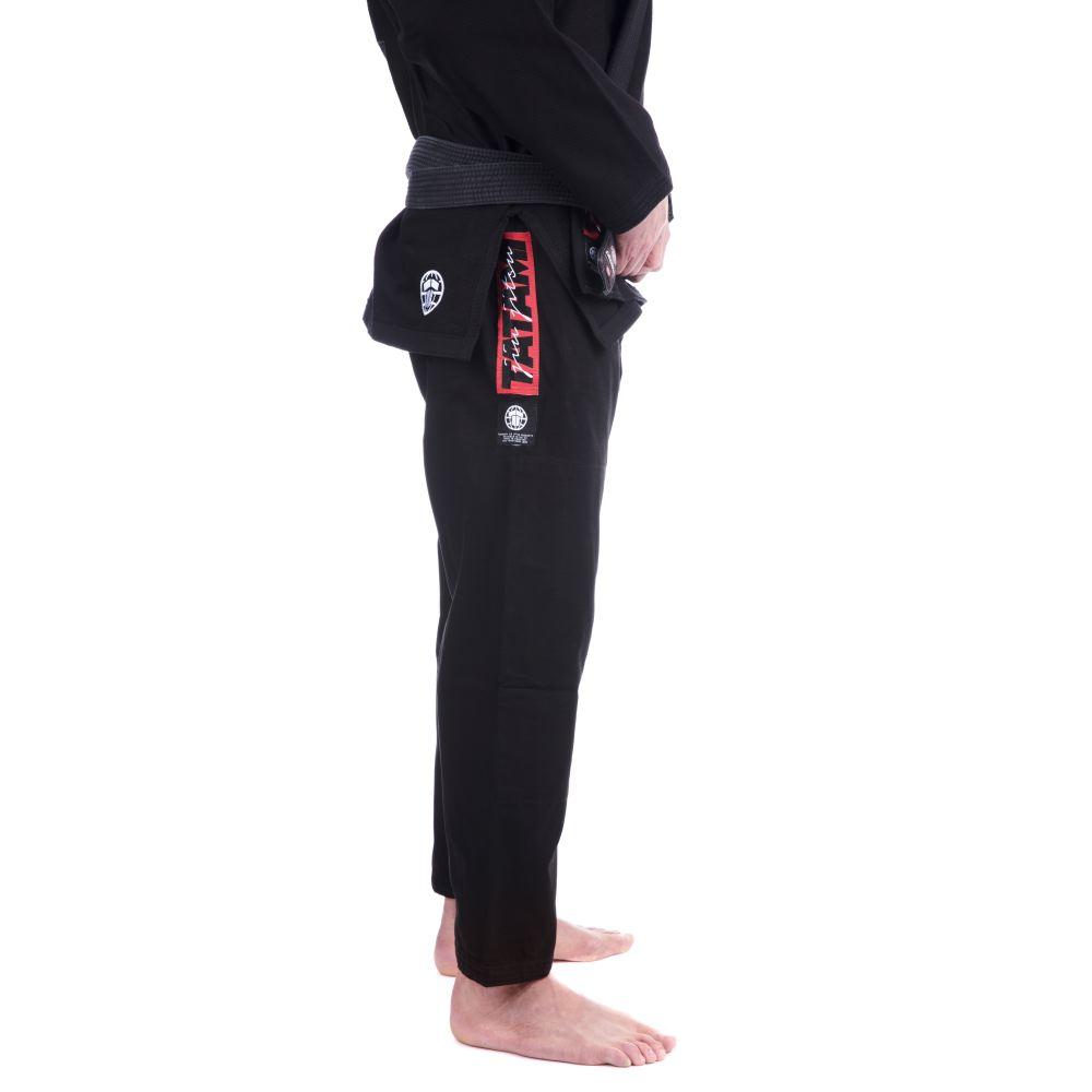 Tatami Fightwear Kimono JJB Red Bar - Nero