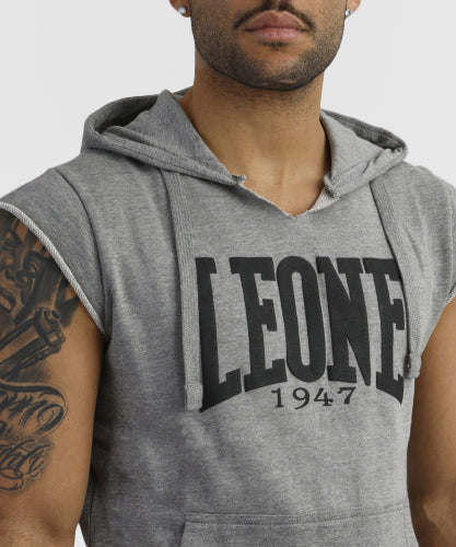 Leone Boxing Sleeveless Sweat - Grey