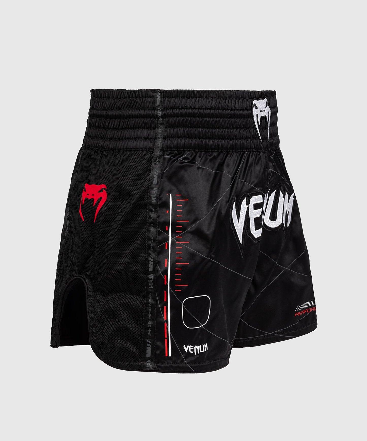 Muay Thai shorts Venum Tactical XT- Black/Fire Red