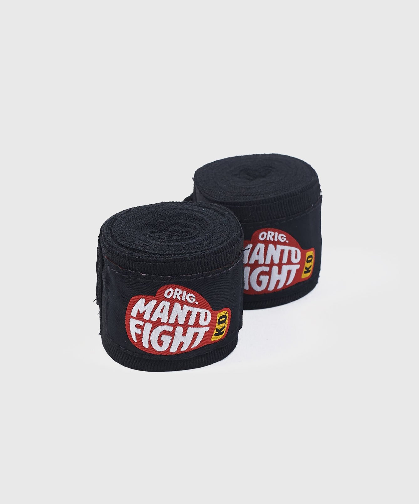 Manto Gloves Vendas de Boxeo - Negro
