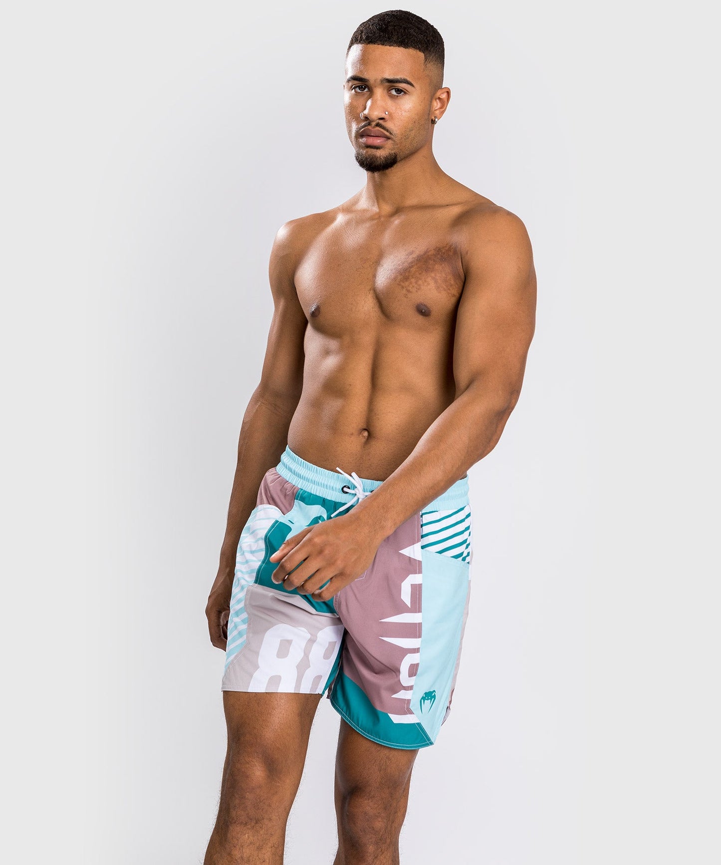 Venum Summer 88 Swim Shorts - Clearwater/Mosaic Blue